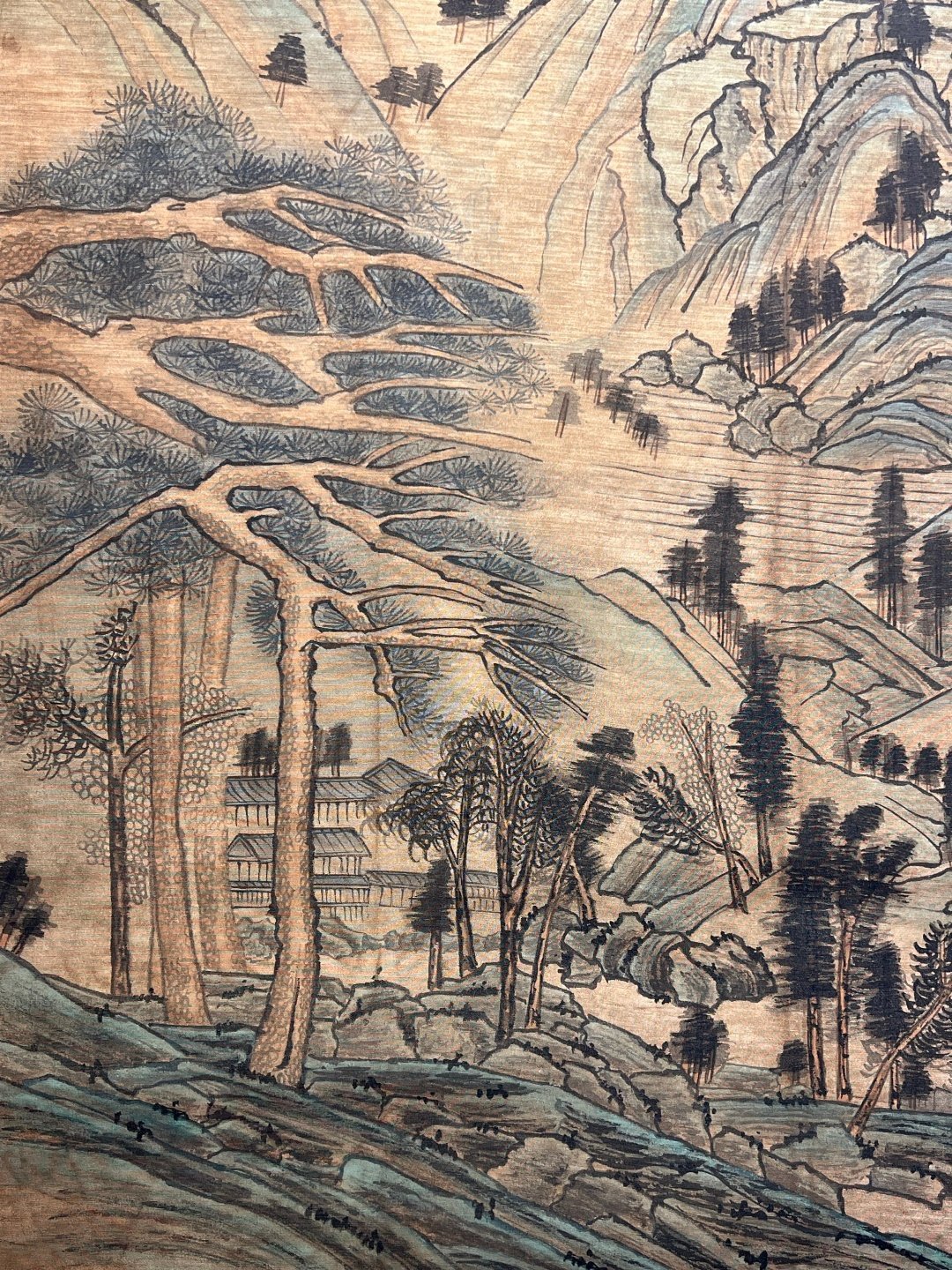 Chinese scroll painting Li Tang