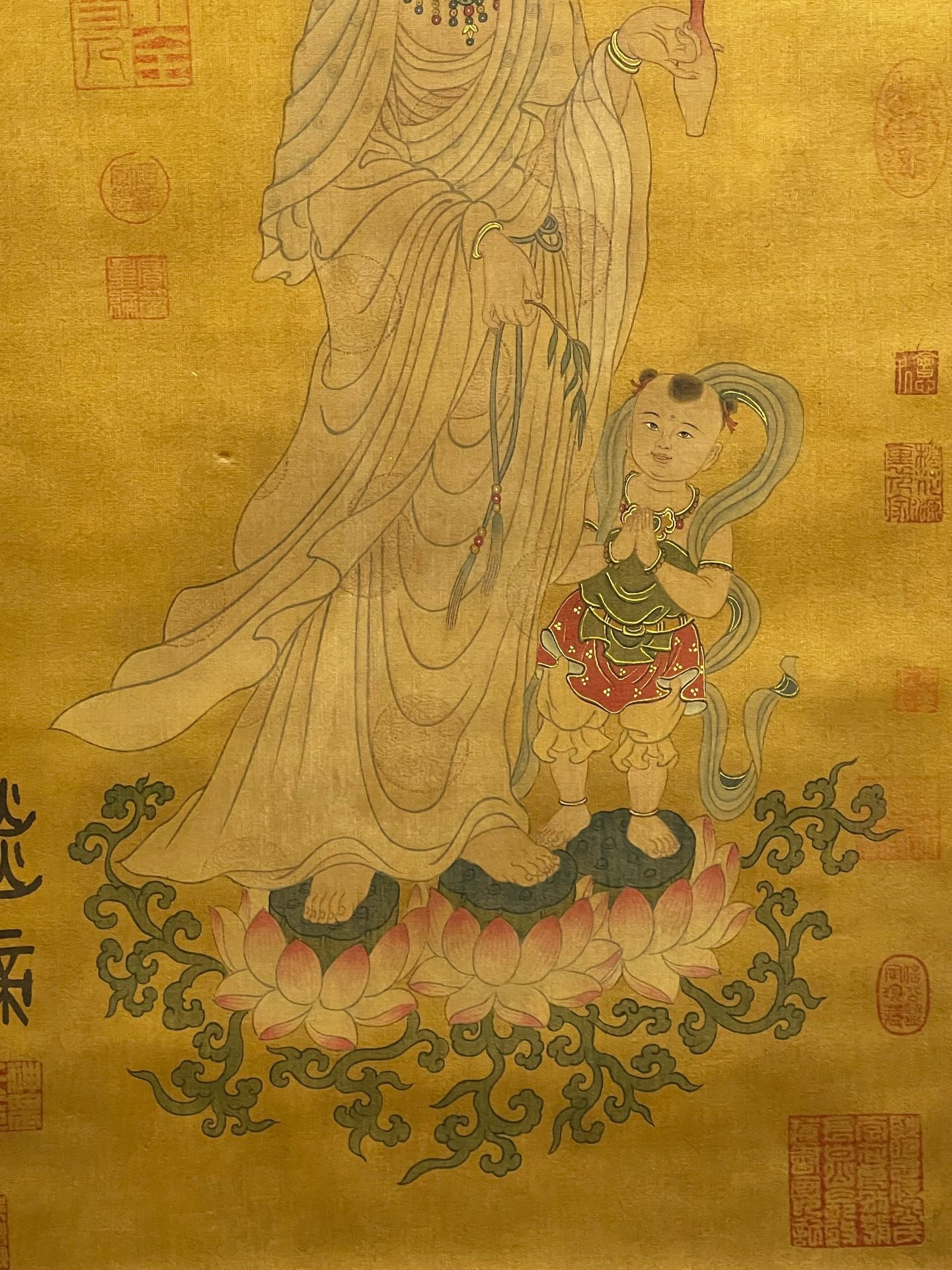 Chinese scroll painting Yan