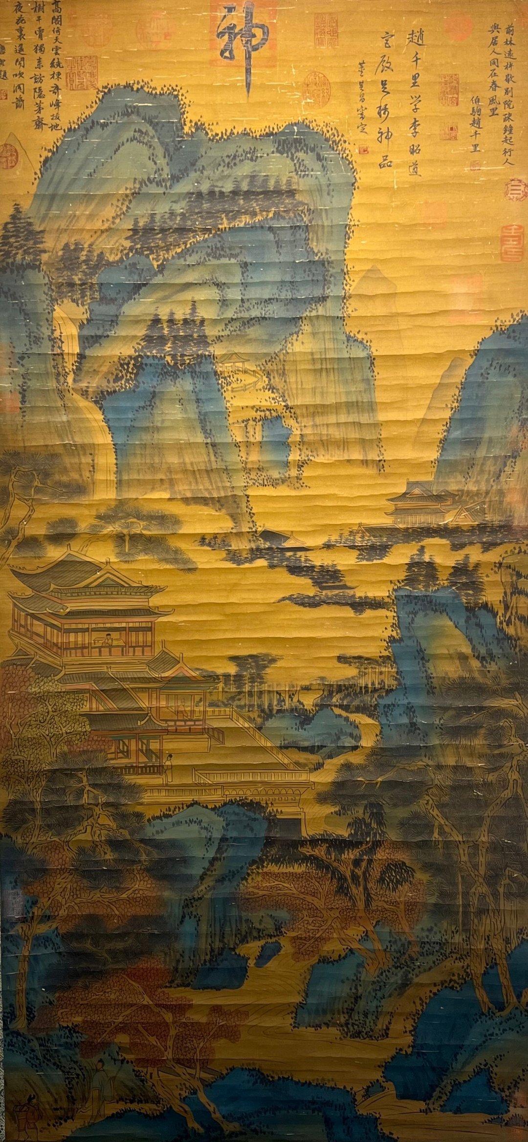 Chinese scroll painting Zhao Boju