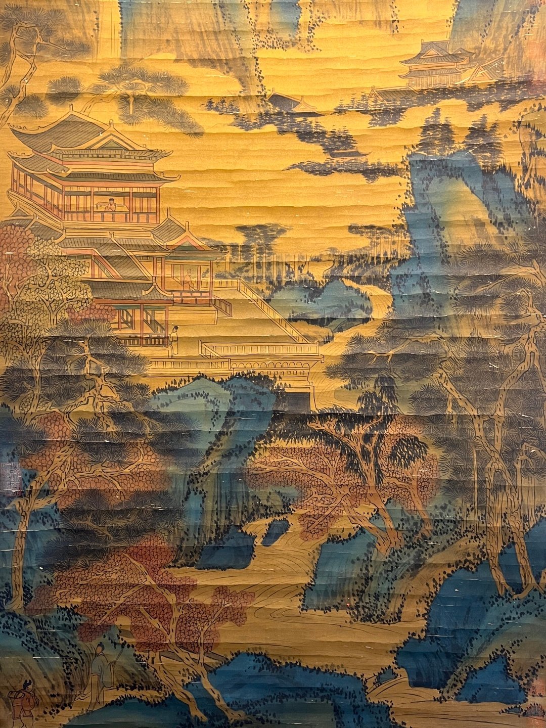 Chinese scroll painting Zhao Boju