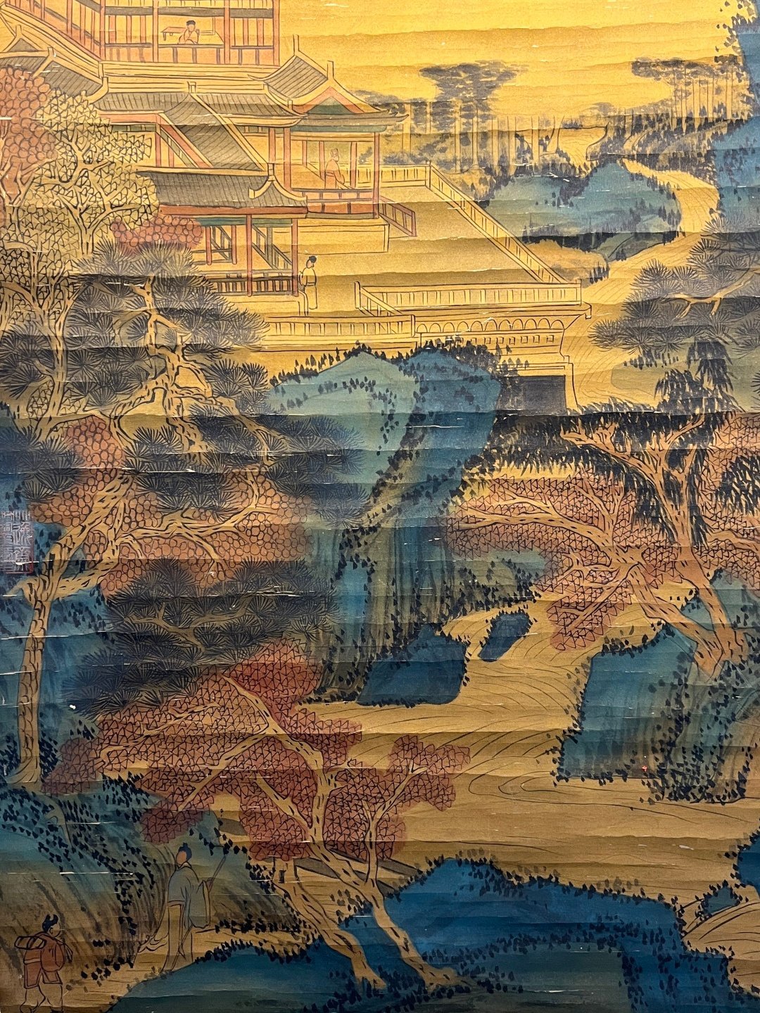 Chinese scroll painting Zhao Boju