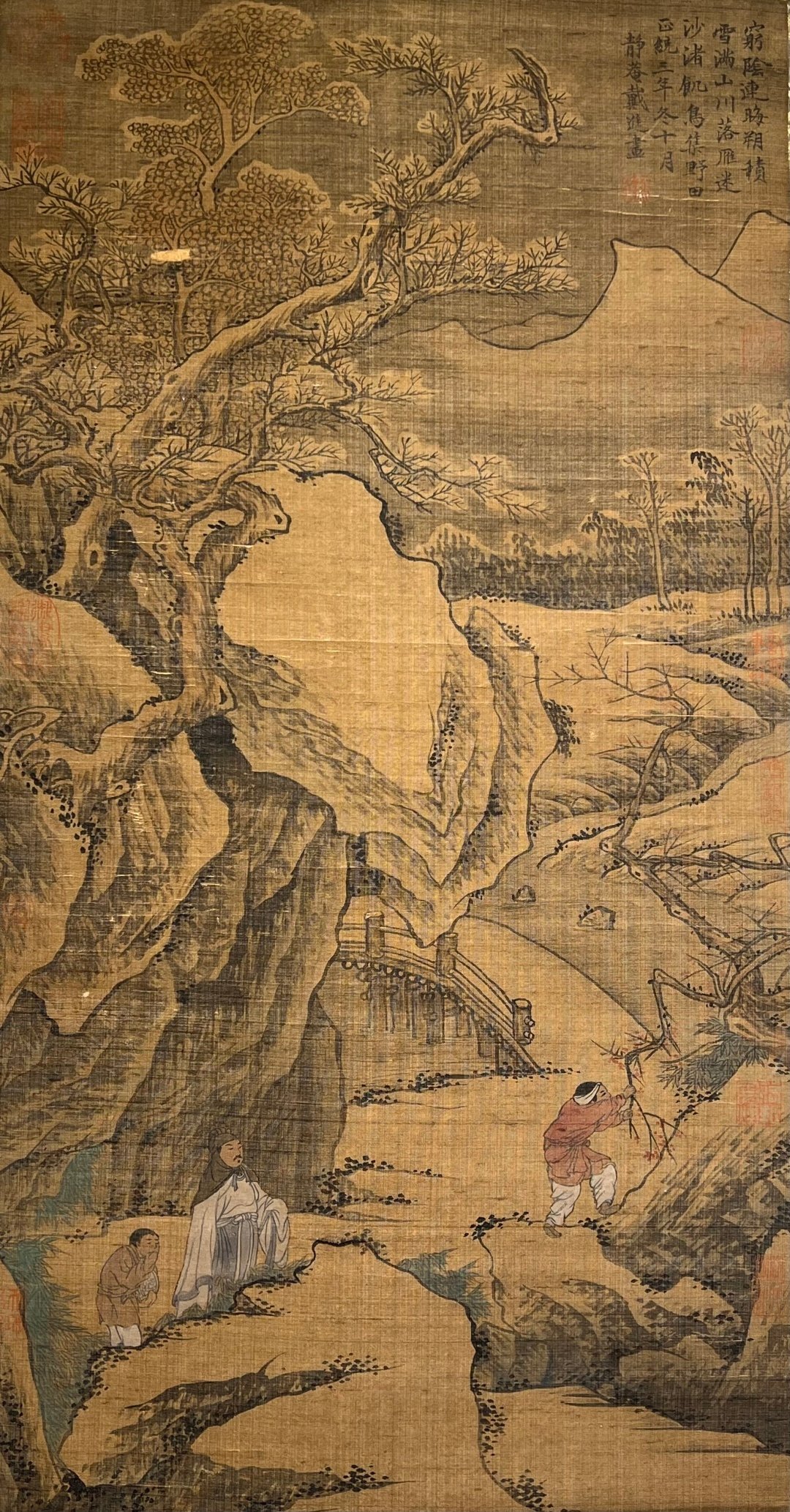 Chinese scroll painting Dai Jin
