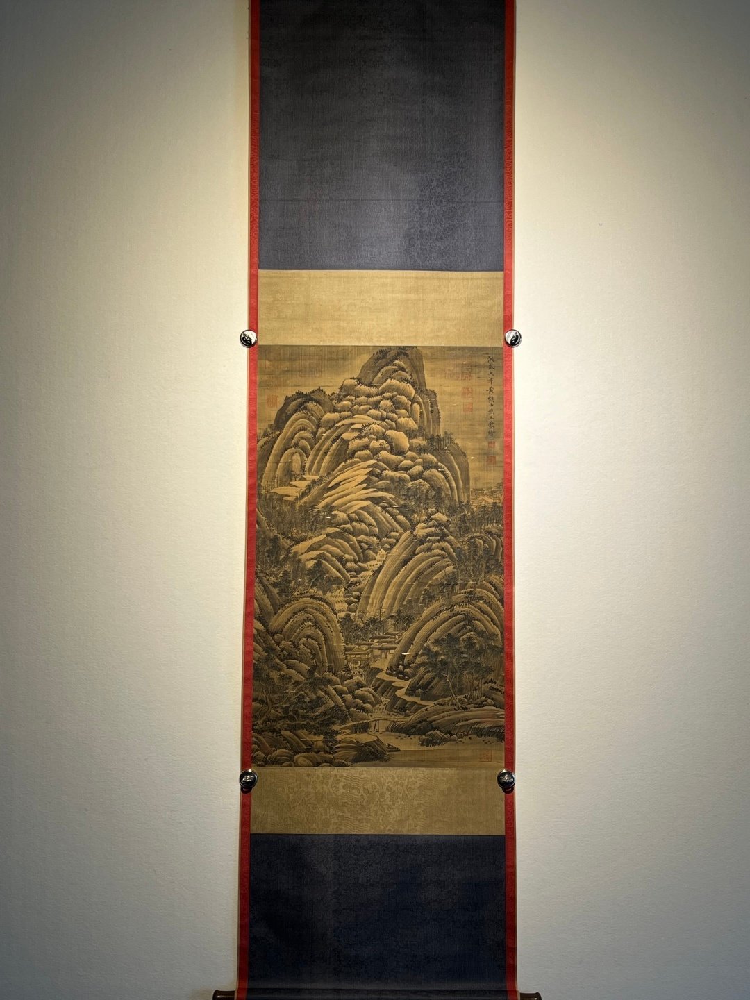 Chinese scroll painting Wang Meng