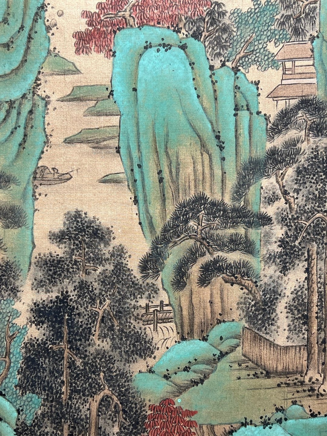 Chinese scroll painting Liu Songnian