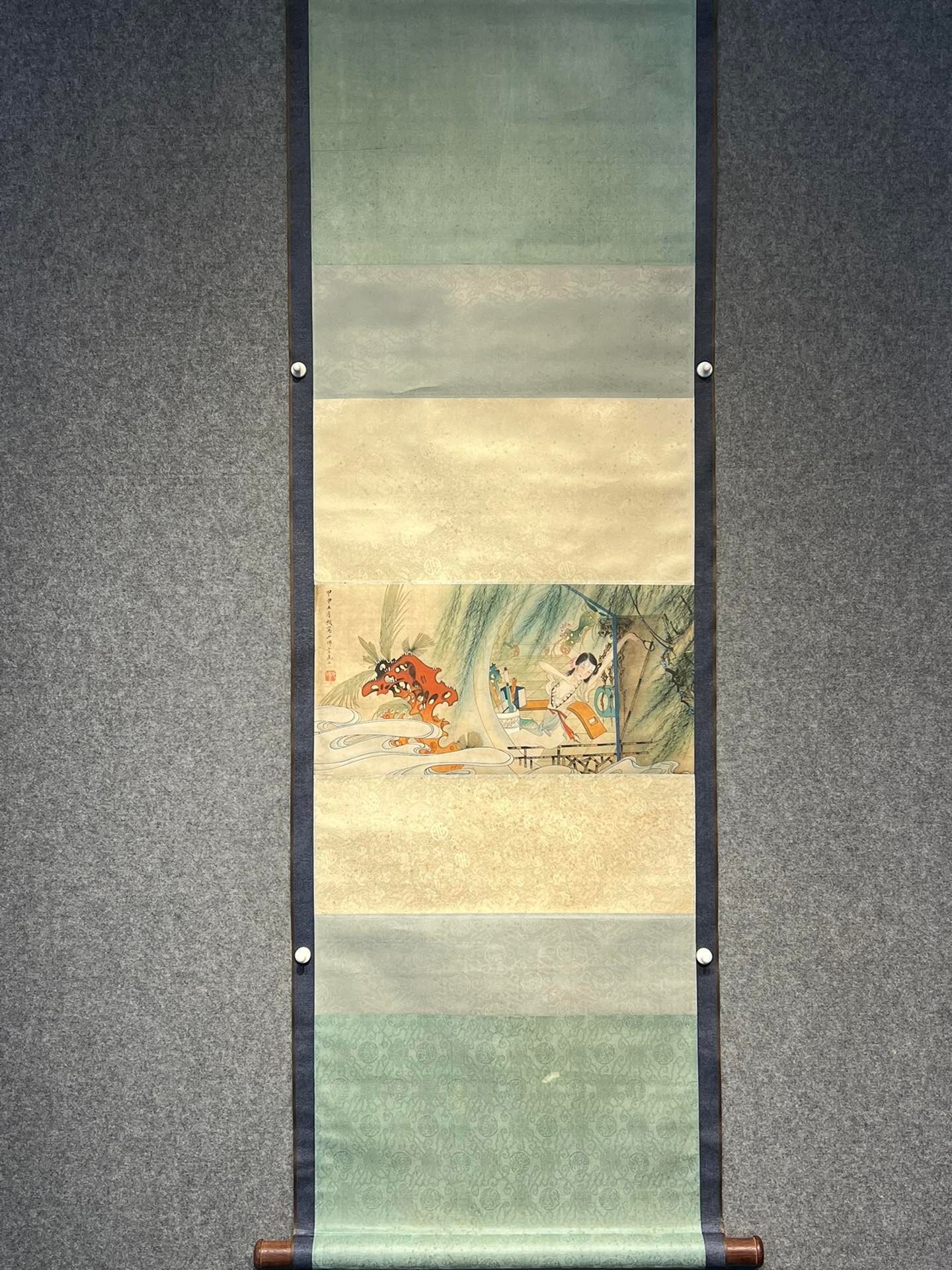 Chinese scroll painting Hu Yefo