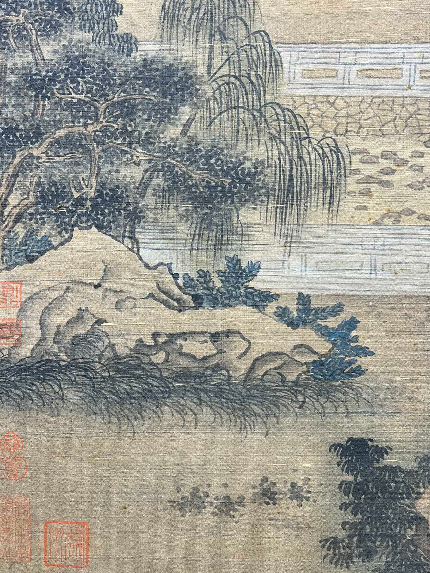 Chinese scroll painting Zhao Boju