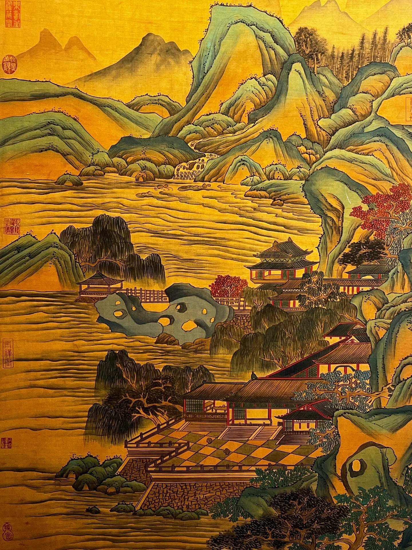 Chinese scroll painting Huang Daozhou