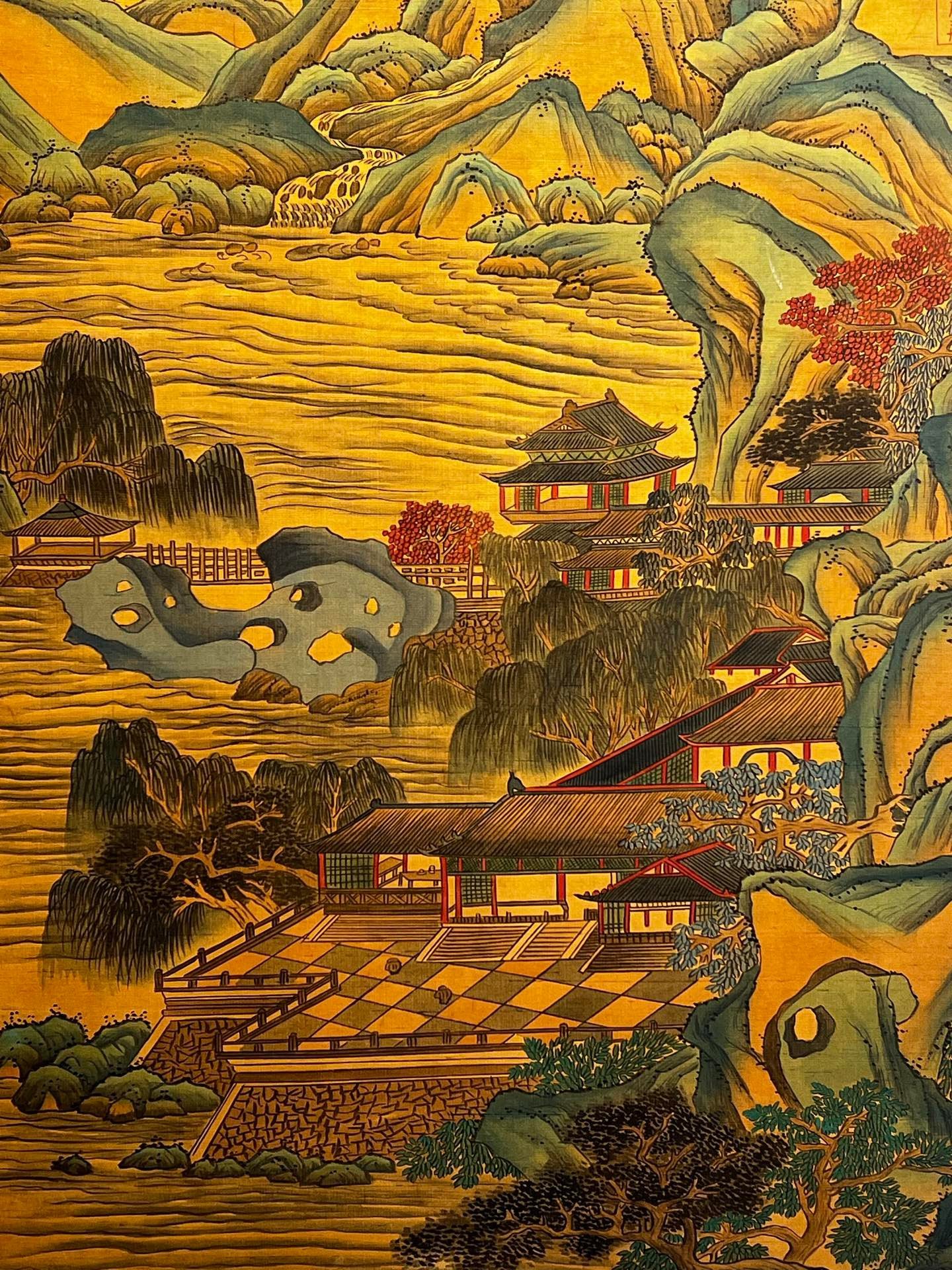 Chinese scroll painting Huang Daozhou