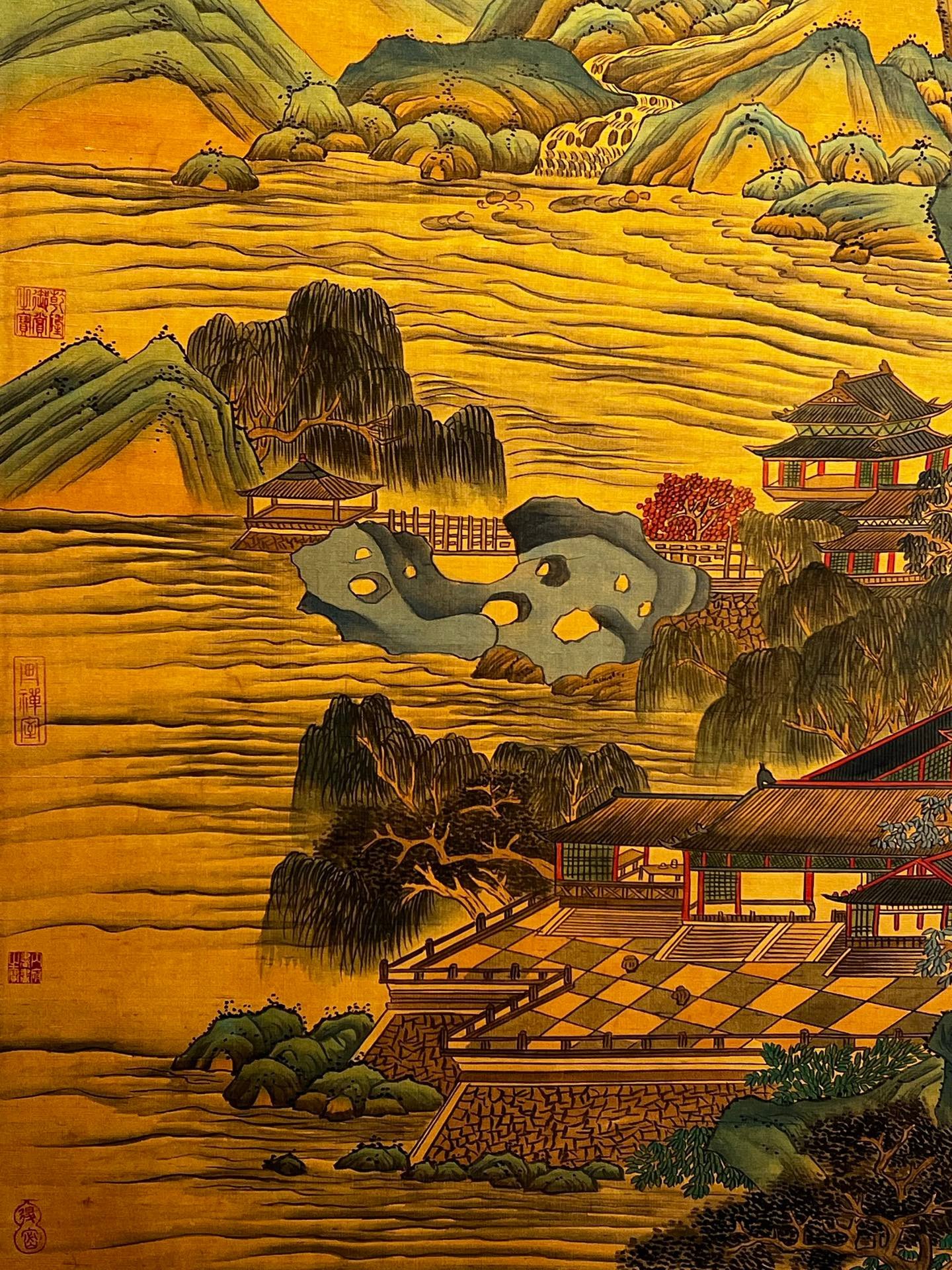 Chinese scroll painting Huang Daozhou