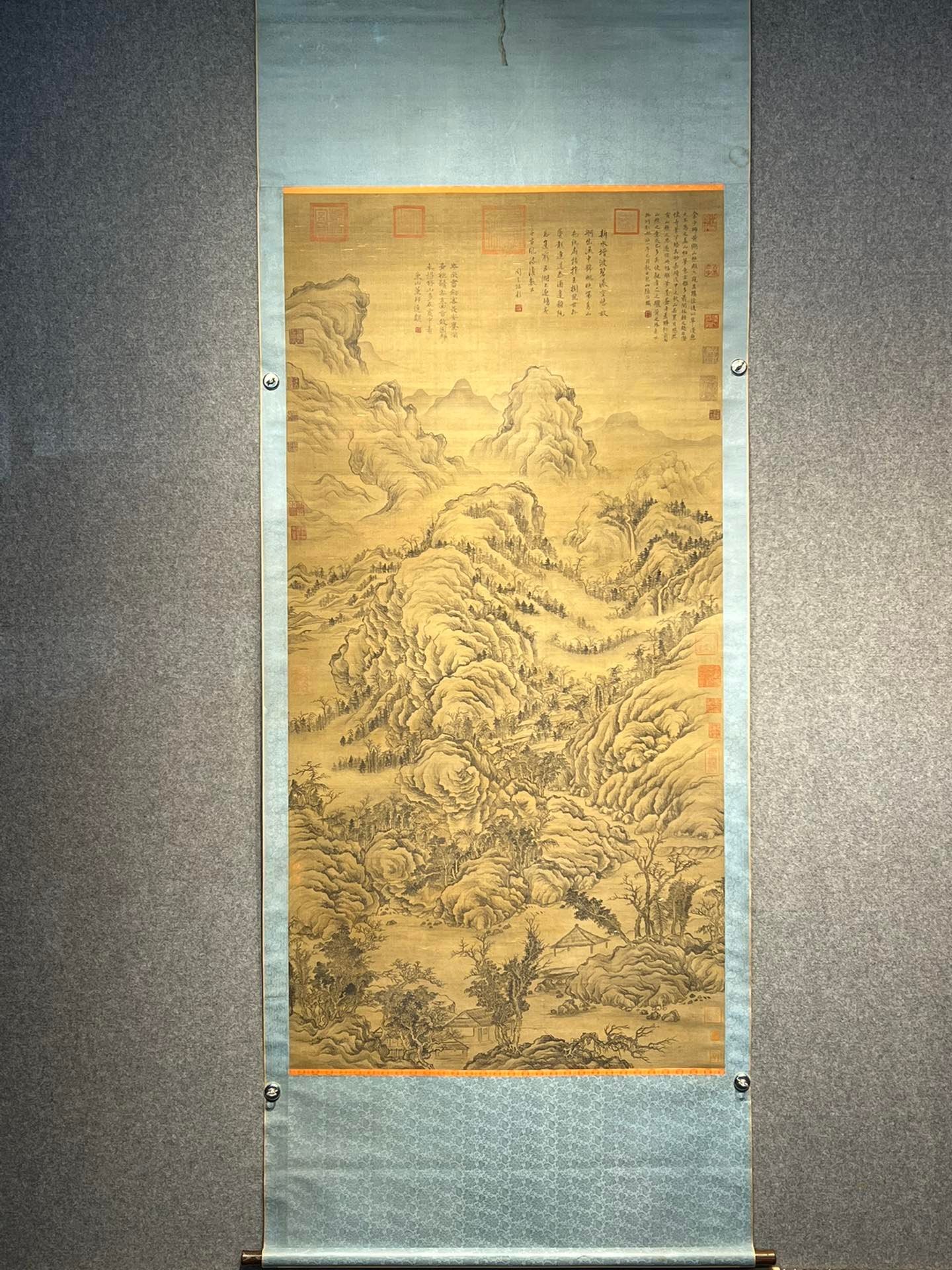 Chinese scroll painting Lu Zhi