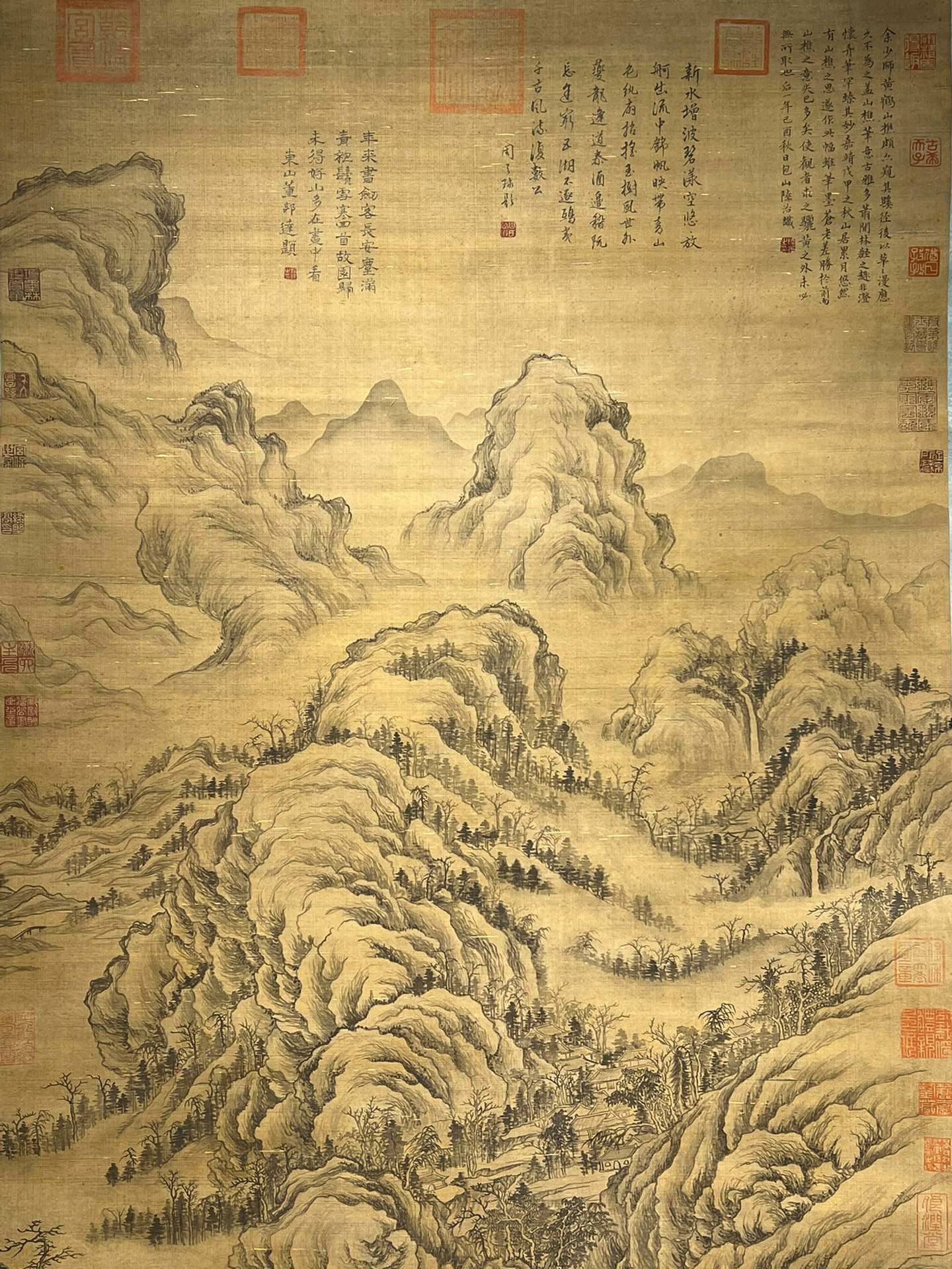 Chinese scroll painting Lu Zhi