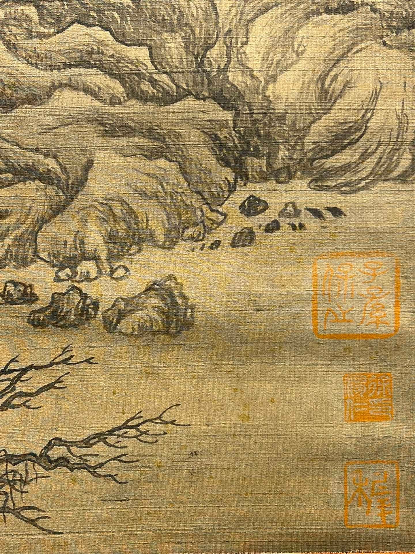 Chinese scroll painting Lu Zhi