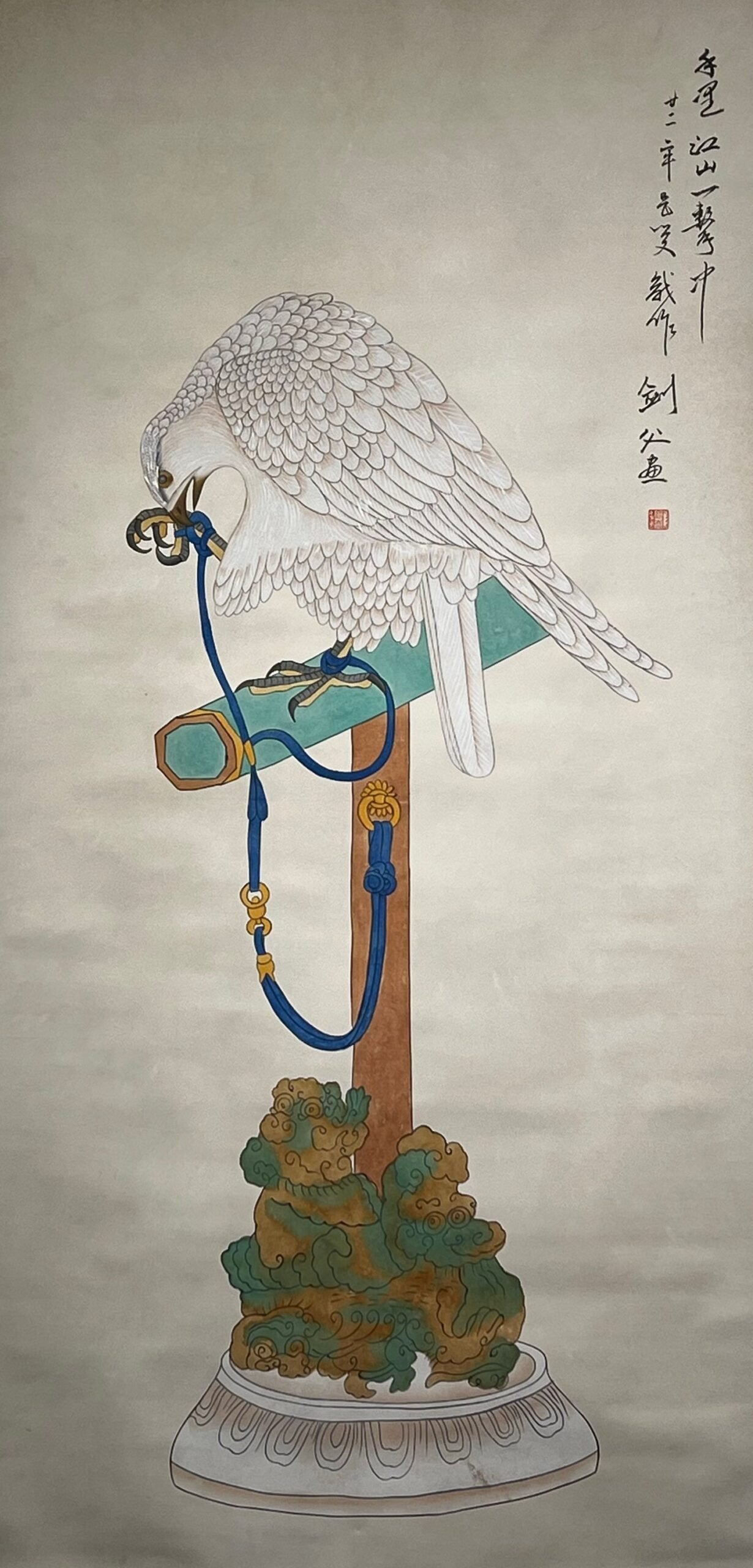 Chinese scroll painting Gao Jianfu