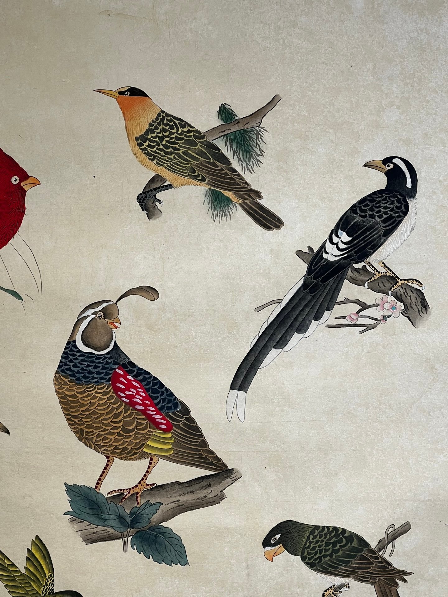 Chinese scroll painting Yu Feian