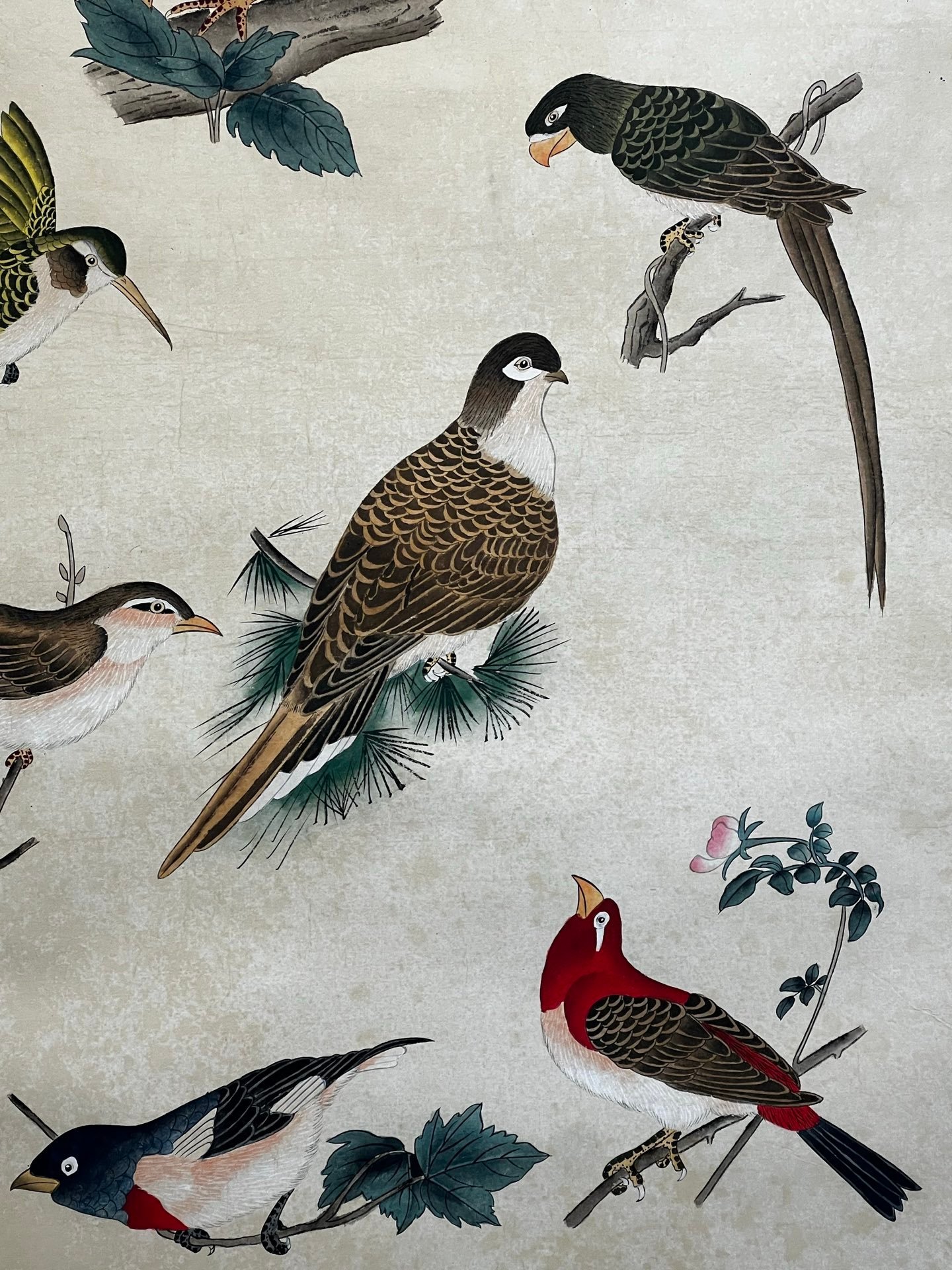 Chinese scroll painting Yu Feian