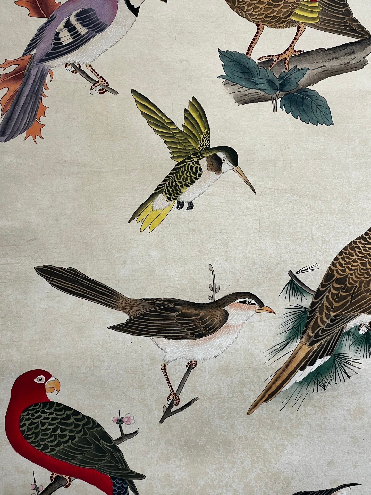 Chinese scroll painting Yu Feian