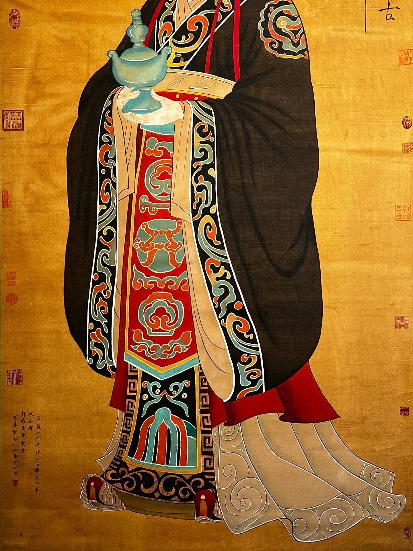 Chinese scroll painting Yan Liben