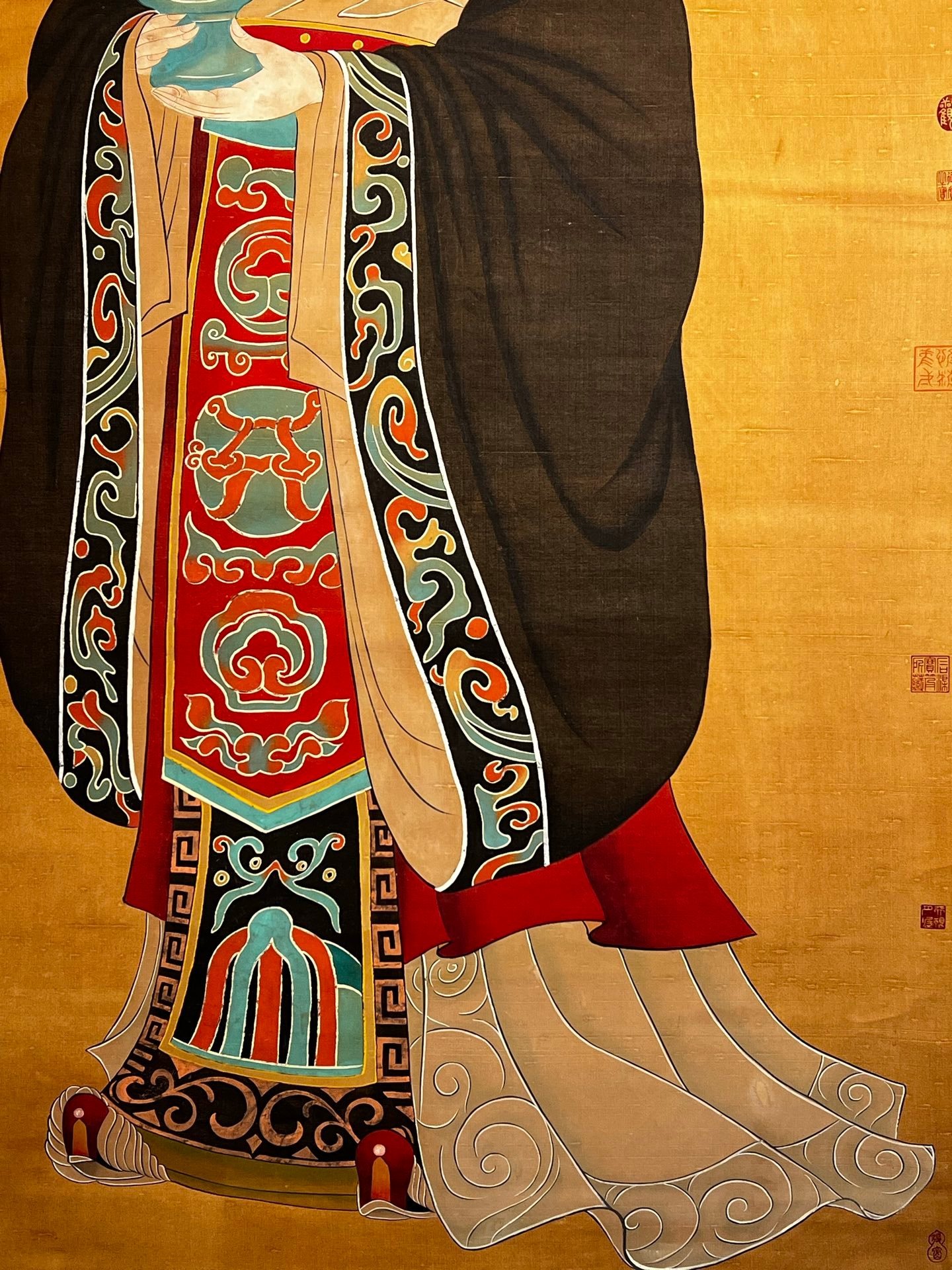 Chinese scroll painting Yan Liben