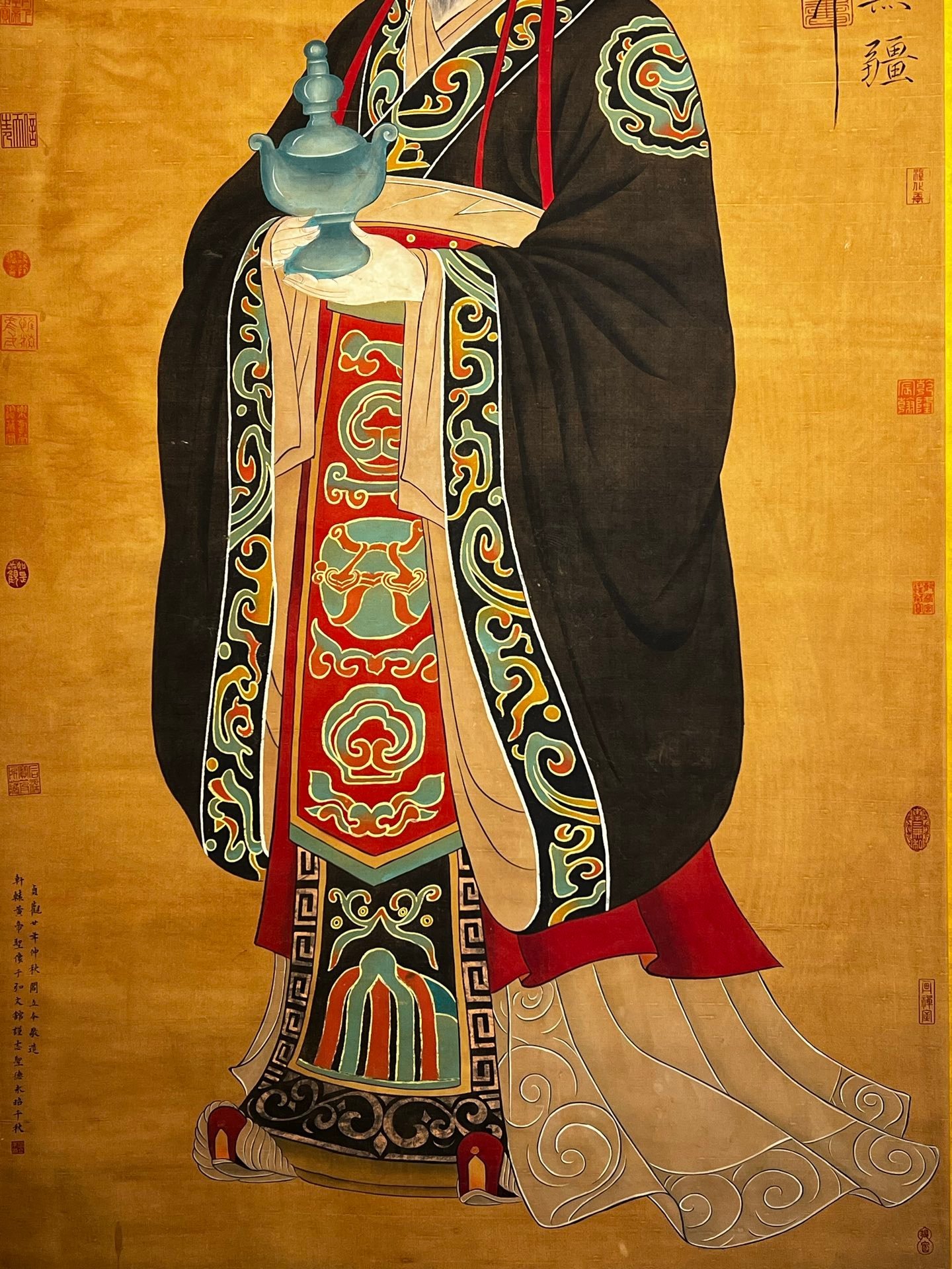 Chinese scroll painting Yan Liben