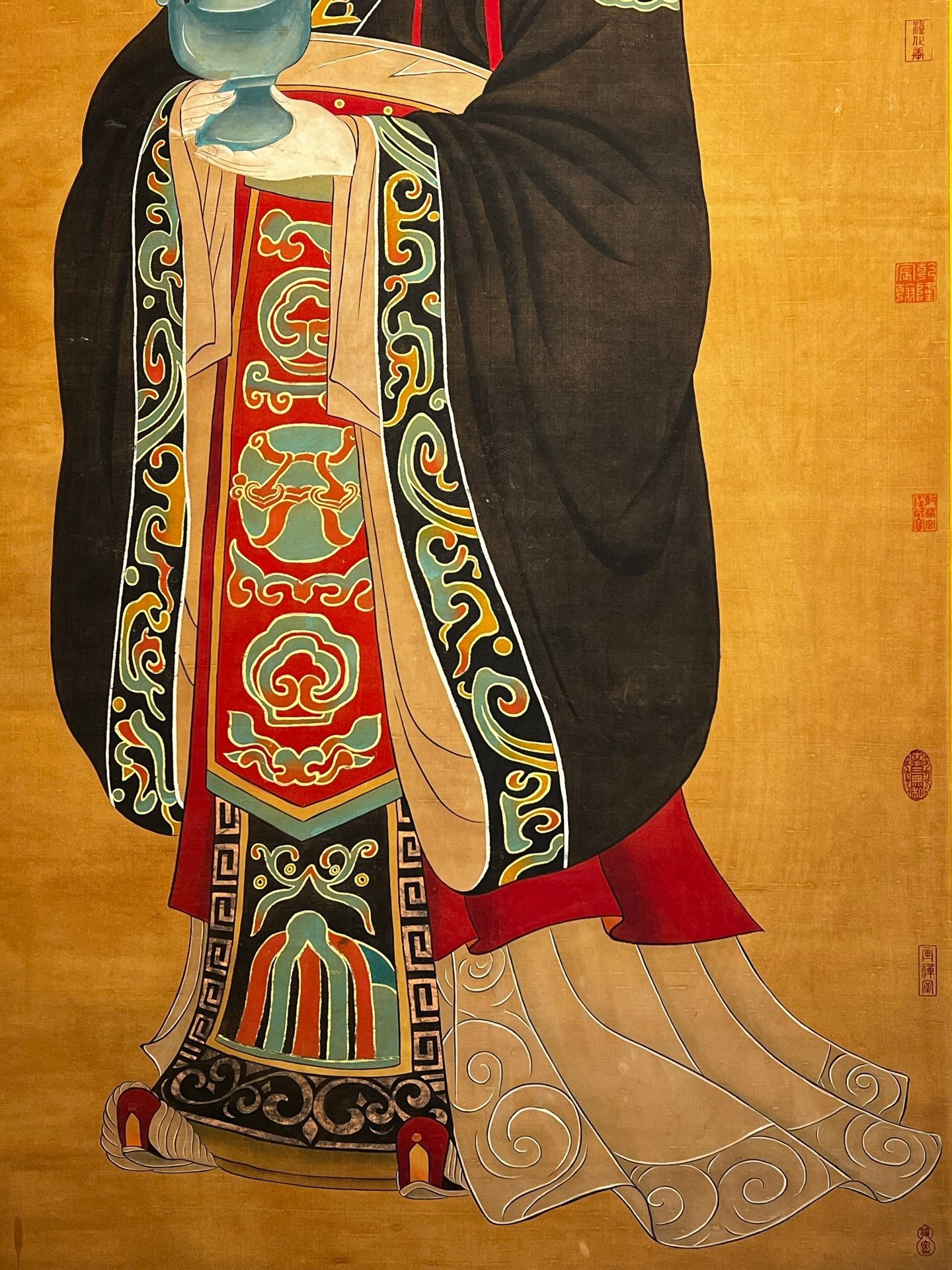 Chinese scroll painting Yan Liben