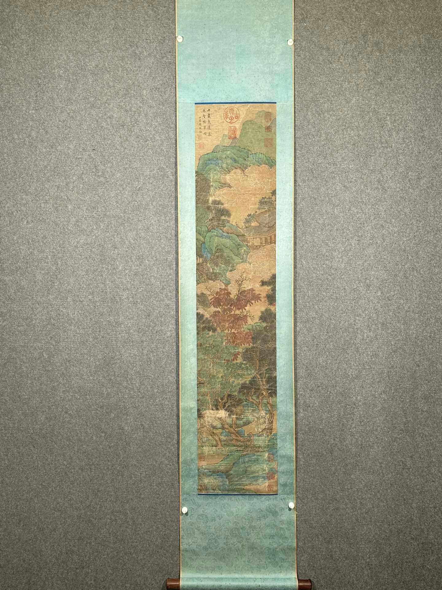 Chinese scroll painting Zhao Boju