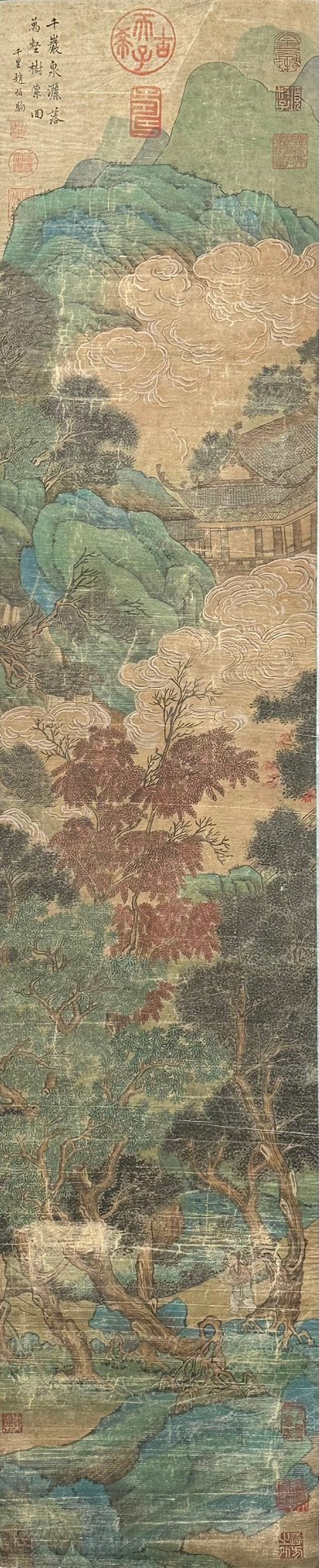 Chinese scroll painting Zhao Boju