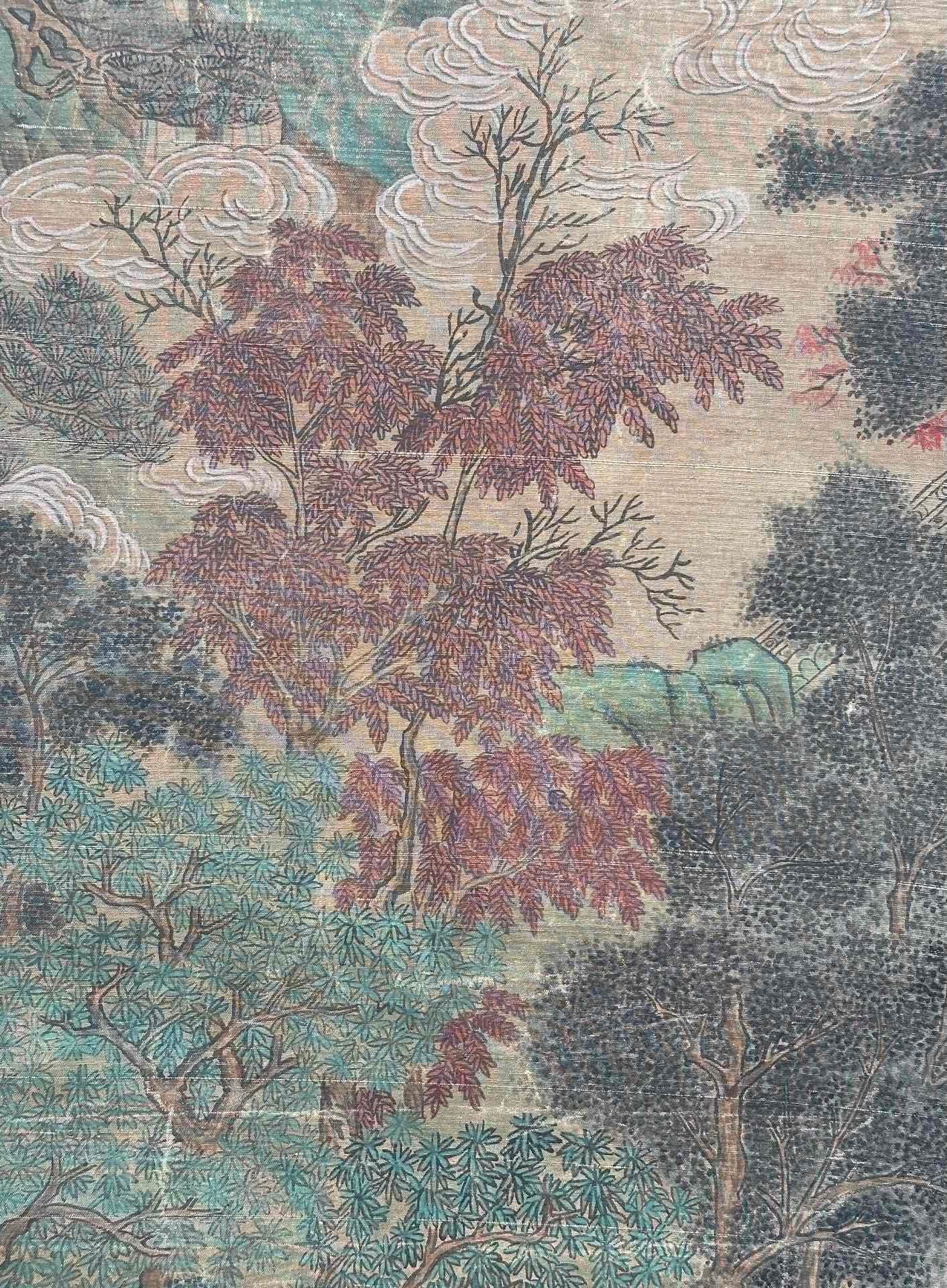 Chinese scroll painting Zhao Boju