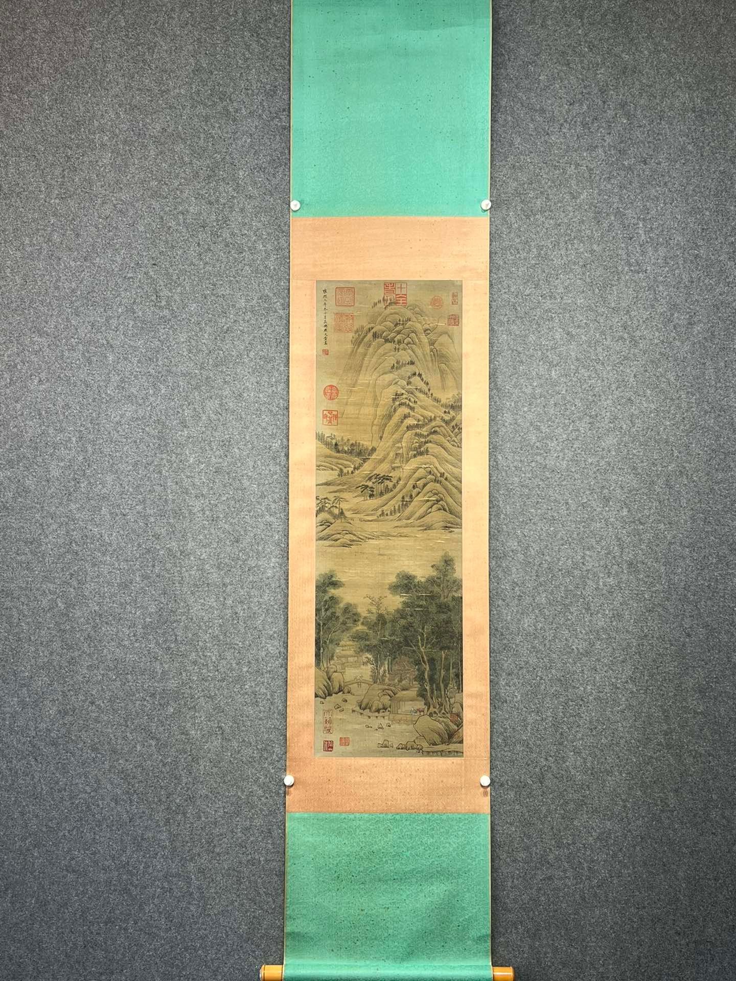 Chinese scroll painting Yan Wengui