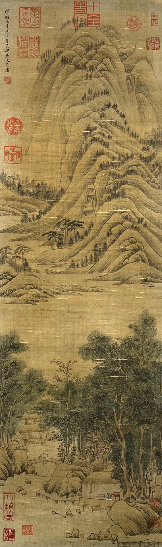 Chinese scroll painting Yan Wengui