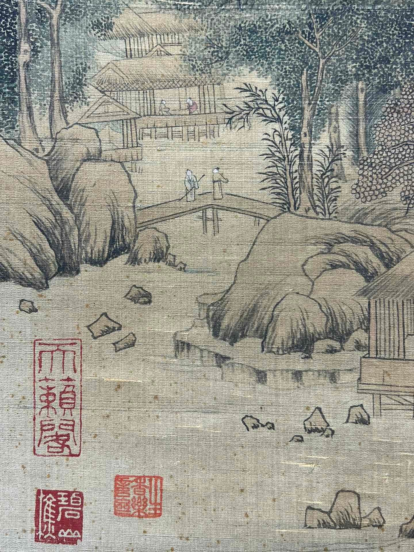 Chinese scroll painting Yan Wengui