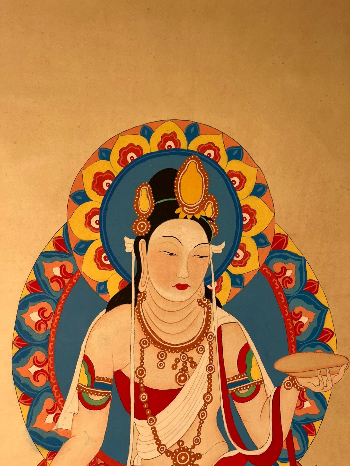 Chinese scroll painting Zhang Daqian