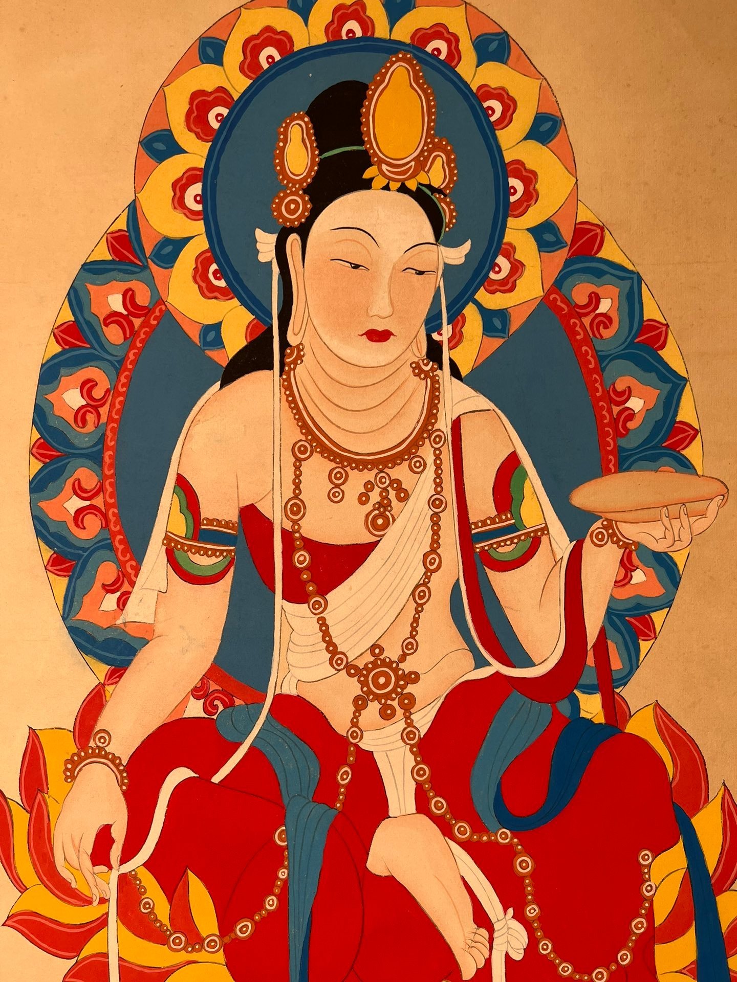 Chinese scroll painting Zhang Daqian