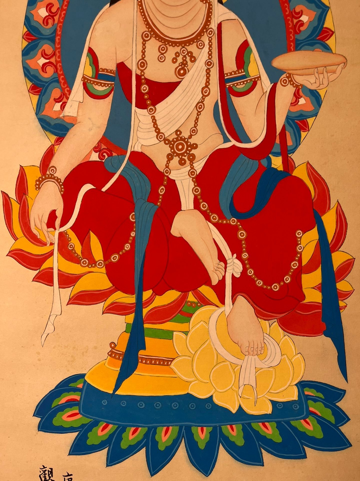 Chinese scroll painting Zhang Daqian