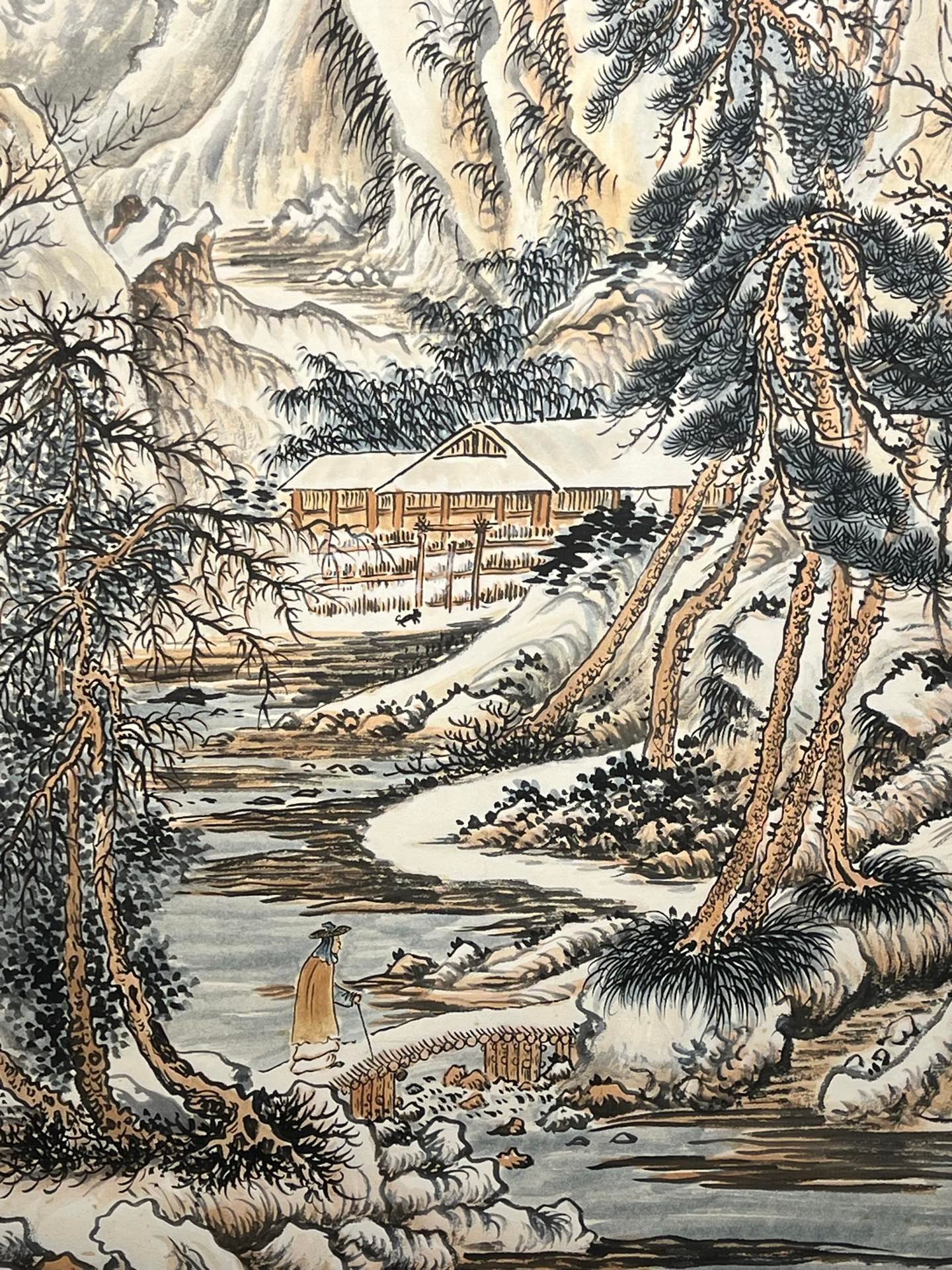 Chinese scroll painting Lu Yanshao