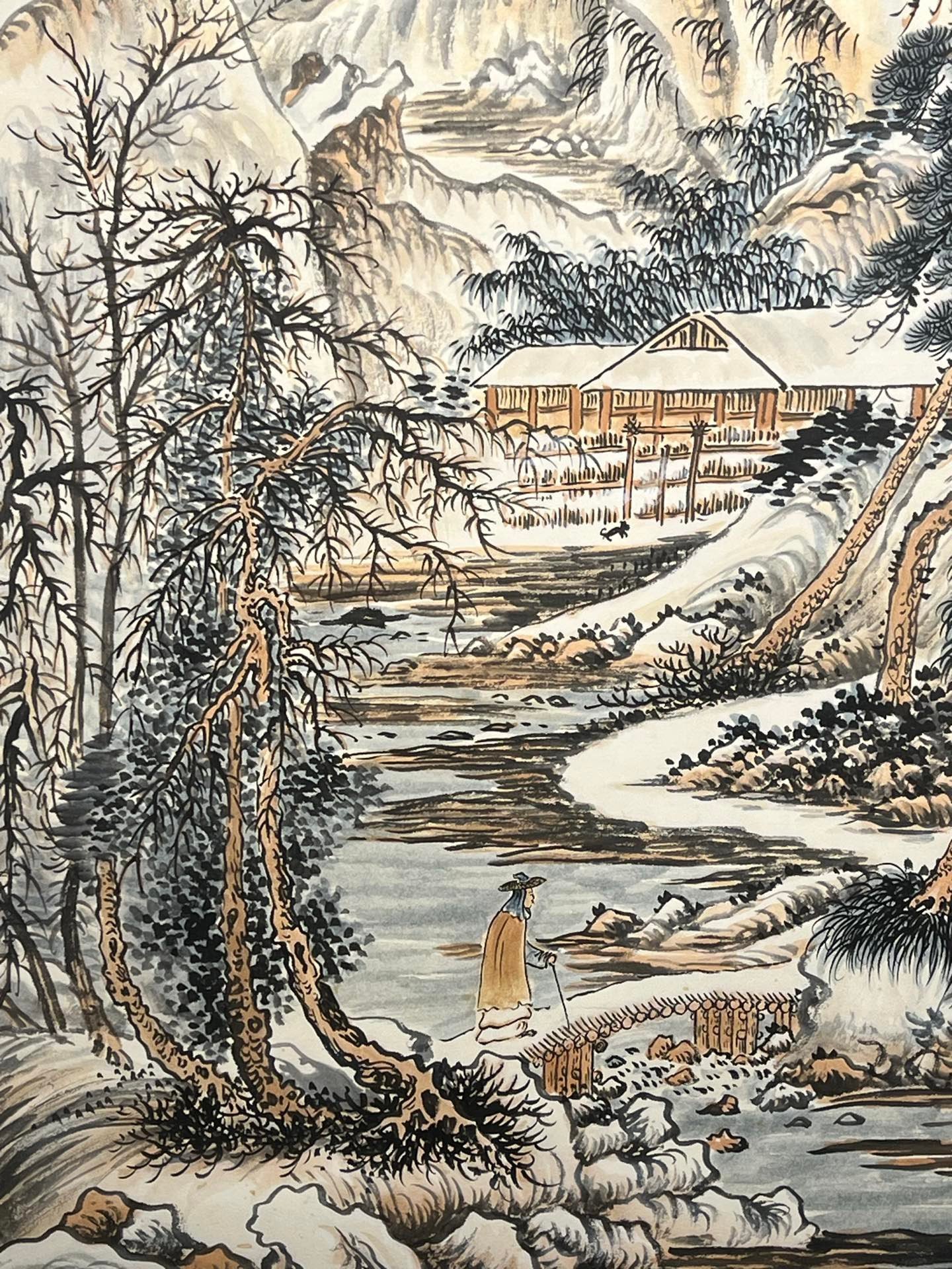 Chinese scroll painting Lu Yanshao