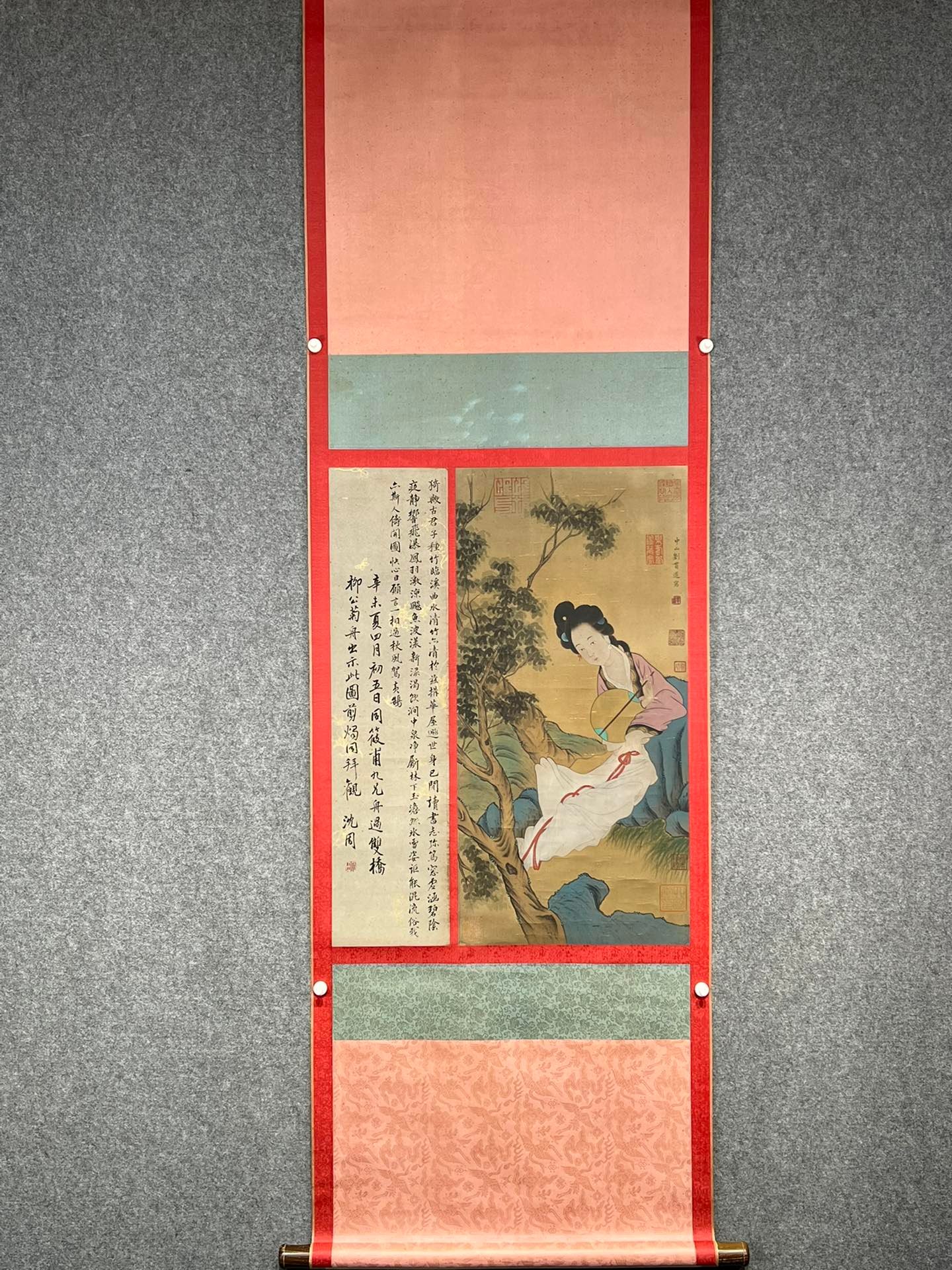 Chinese scroll painting Liu Guandao