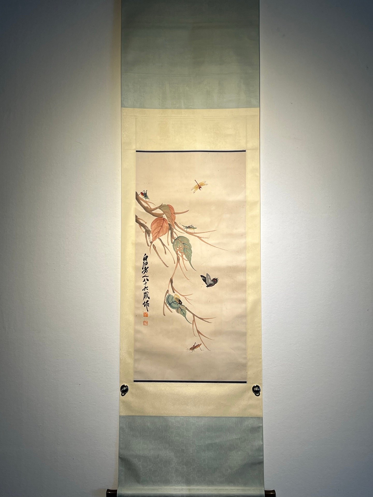 Chinese scroll painting Qi Baishi