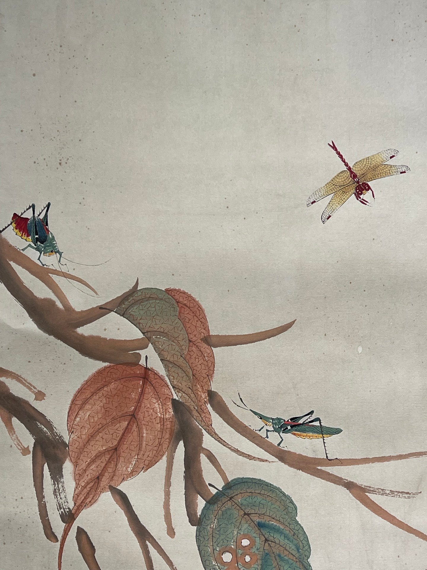Chinese scroll painting Qi Baishi