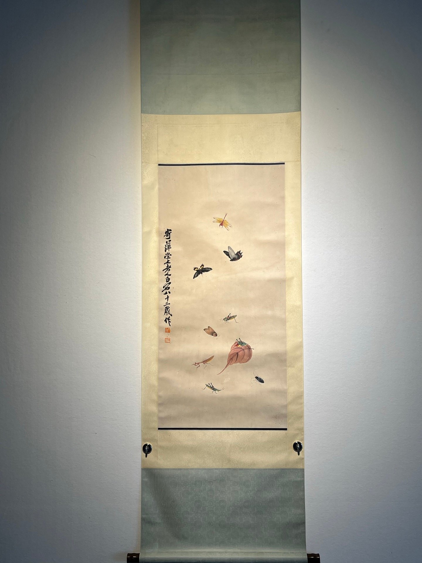 Chinese scroll painting Qi Baishi