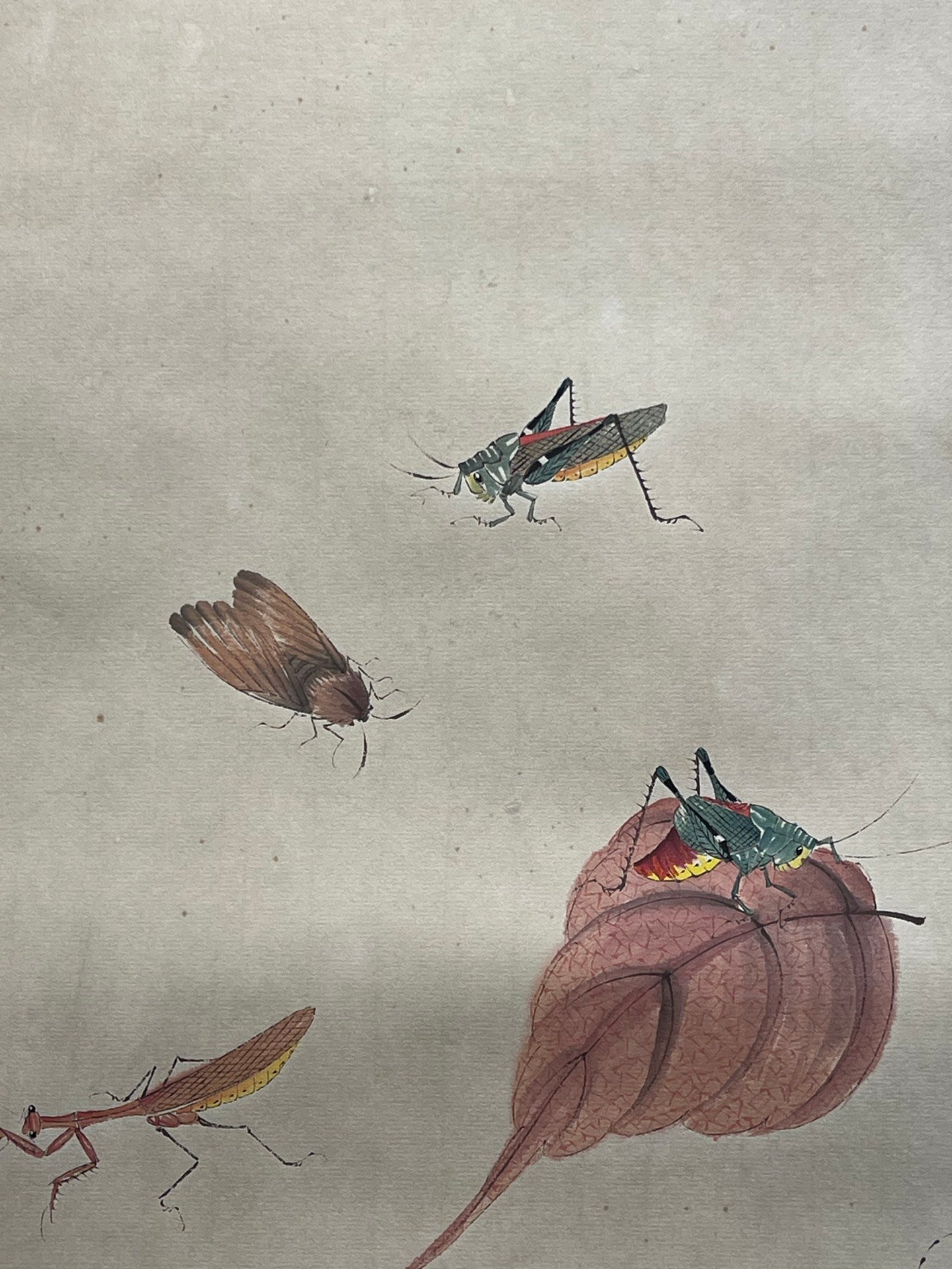 Chinese scroll painting Qi Baishi