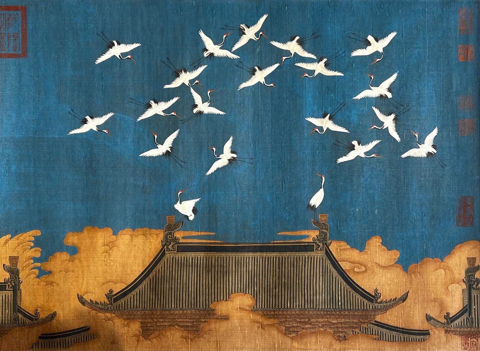 Chinese scroll painting Huizong