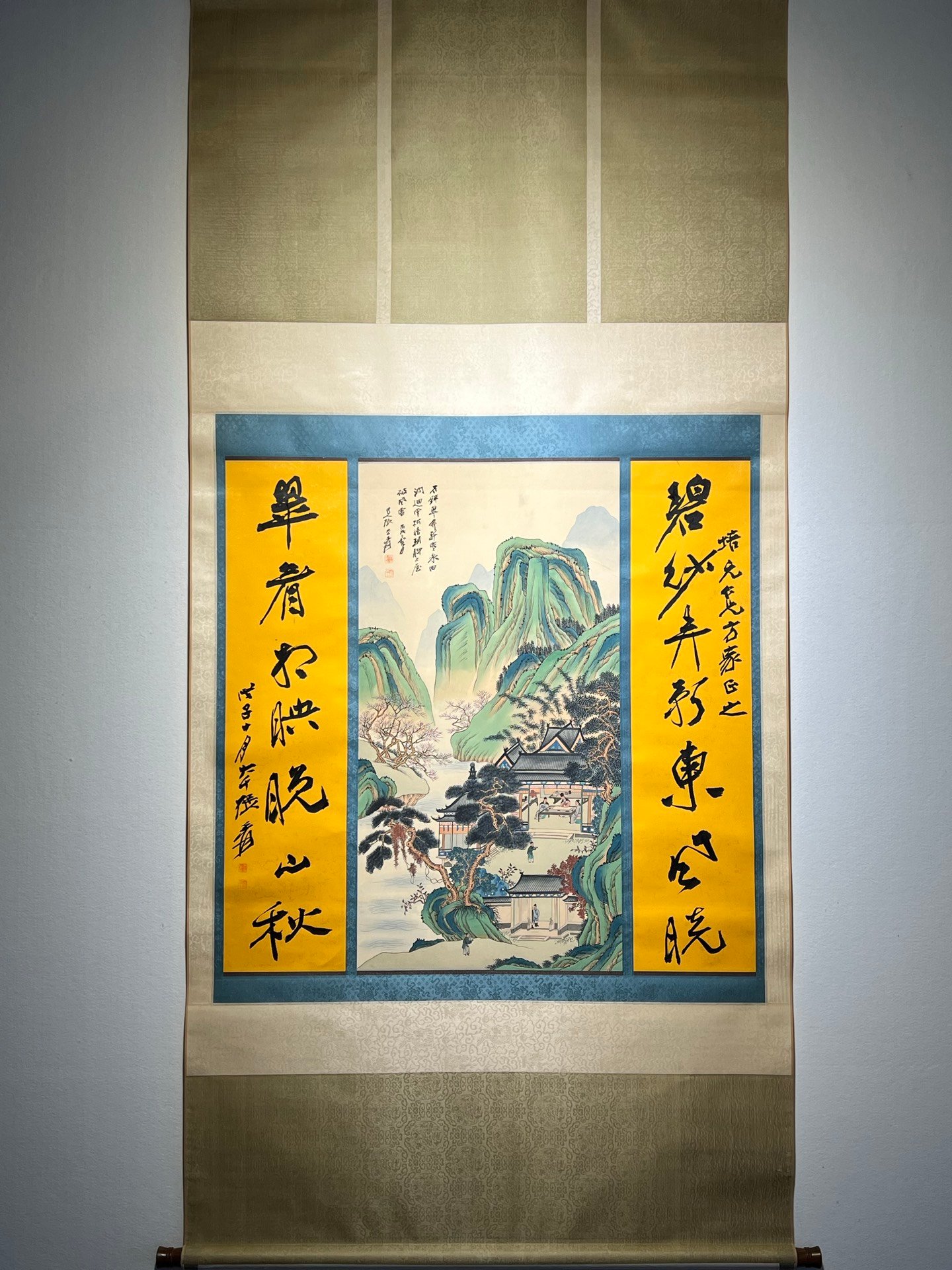 Chinese scroll painting Zhang Daqian