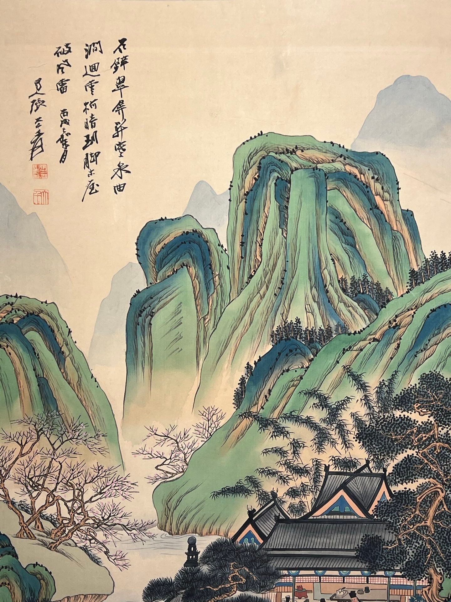 Chinese scroll painting Zhang Daqian