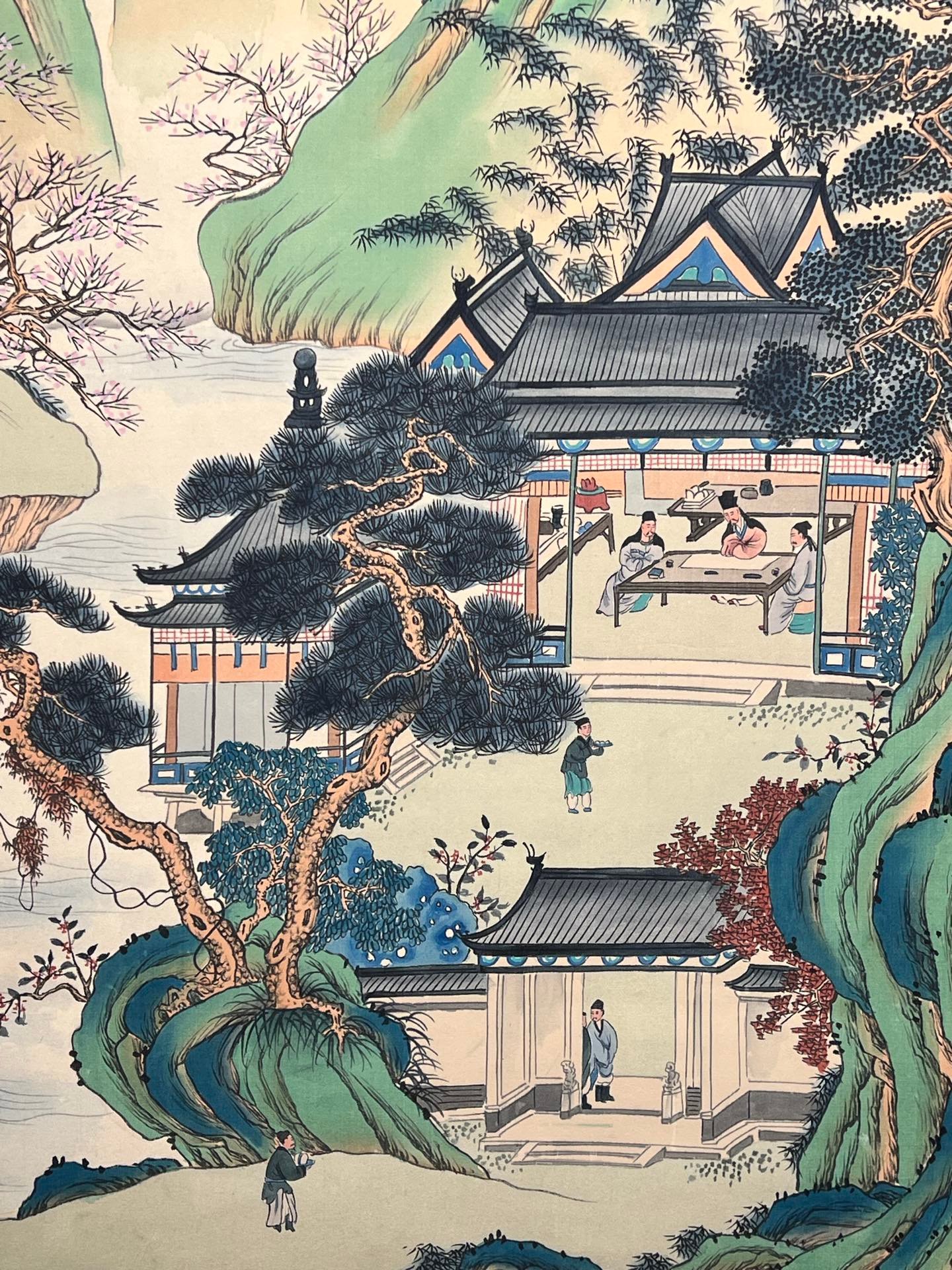 Chinese scroll painting Zhang Daqian