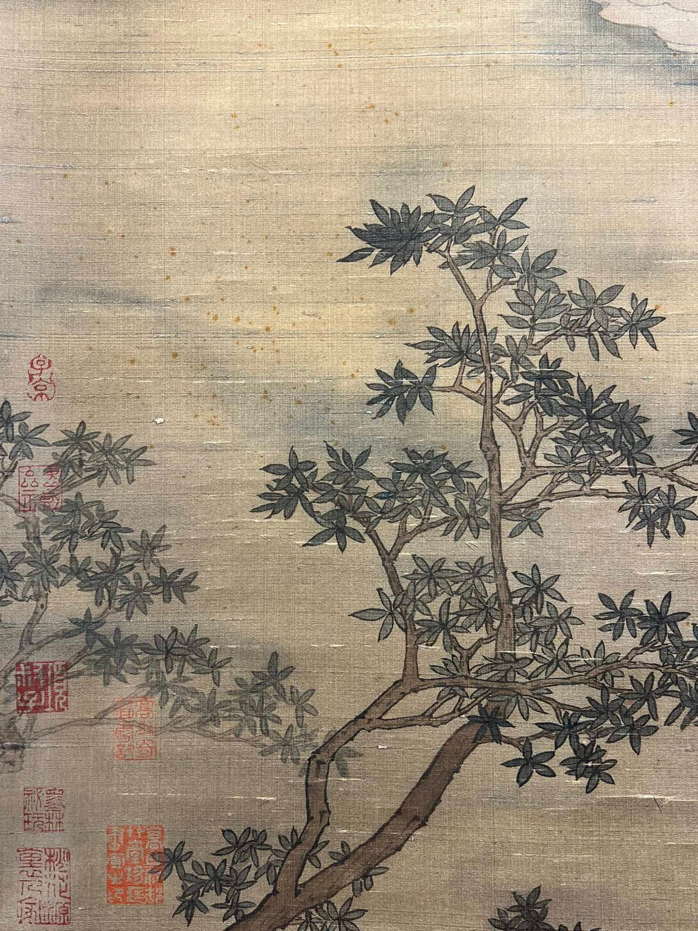 Chinese scroll painting Gu Hongzhong