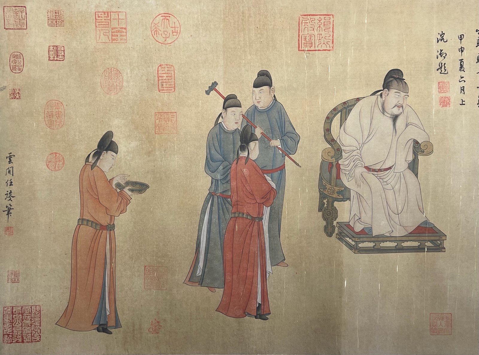 Chinese scroll painting Ren Renfa