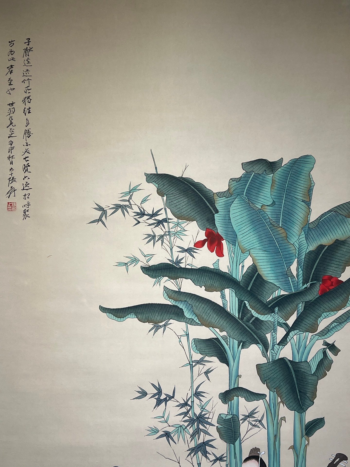 Chinese scroll painting Zhang Daqian