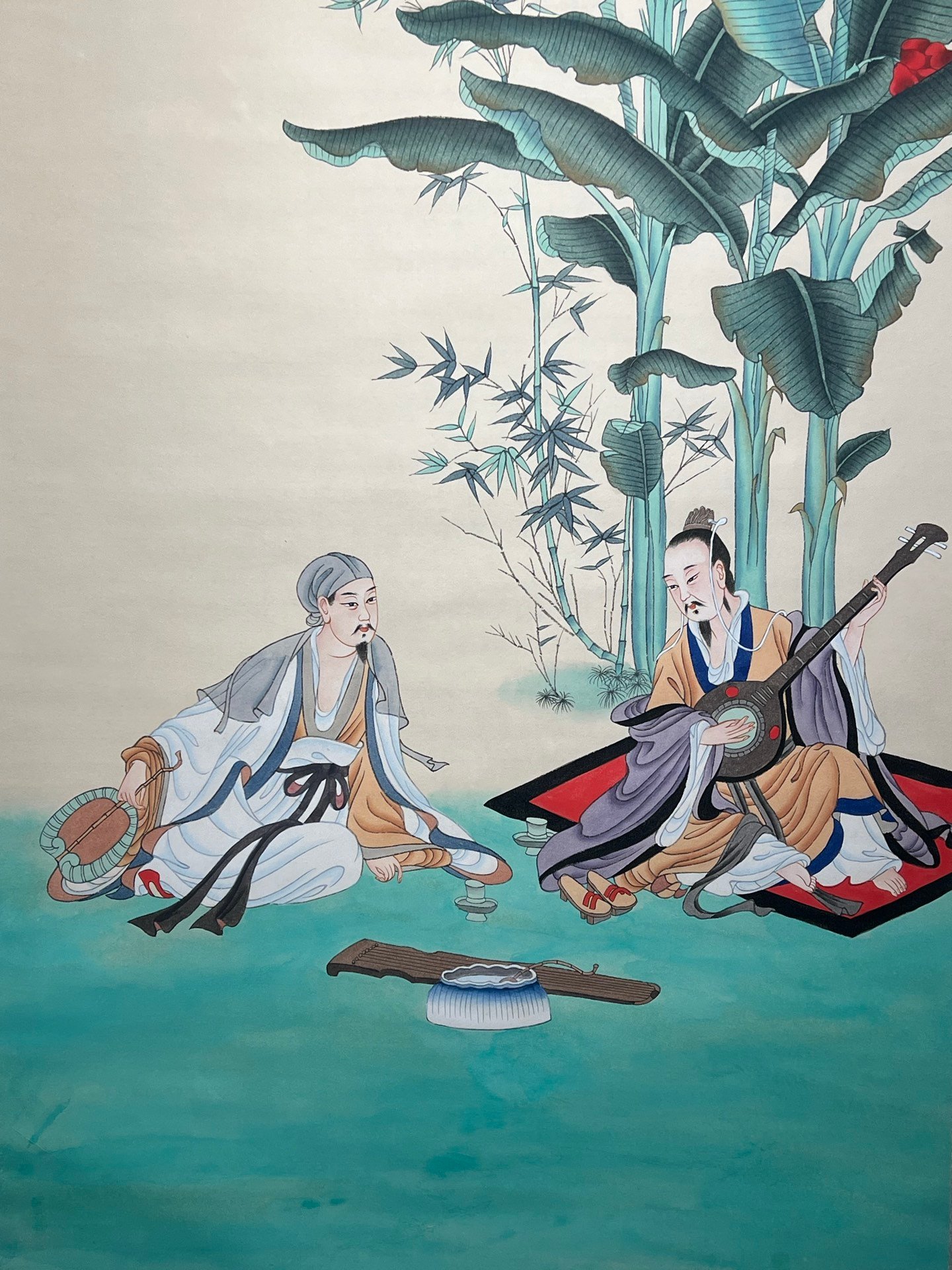 Chinese scroll painting Zhang Daqian