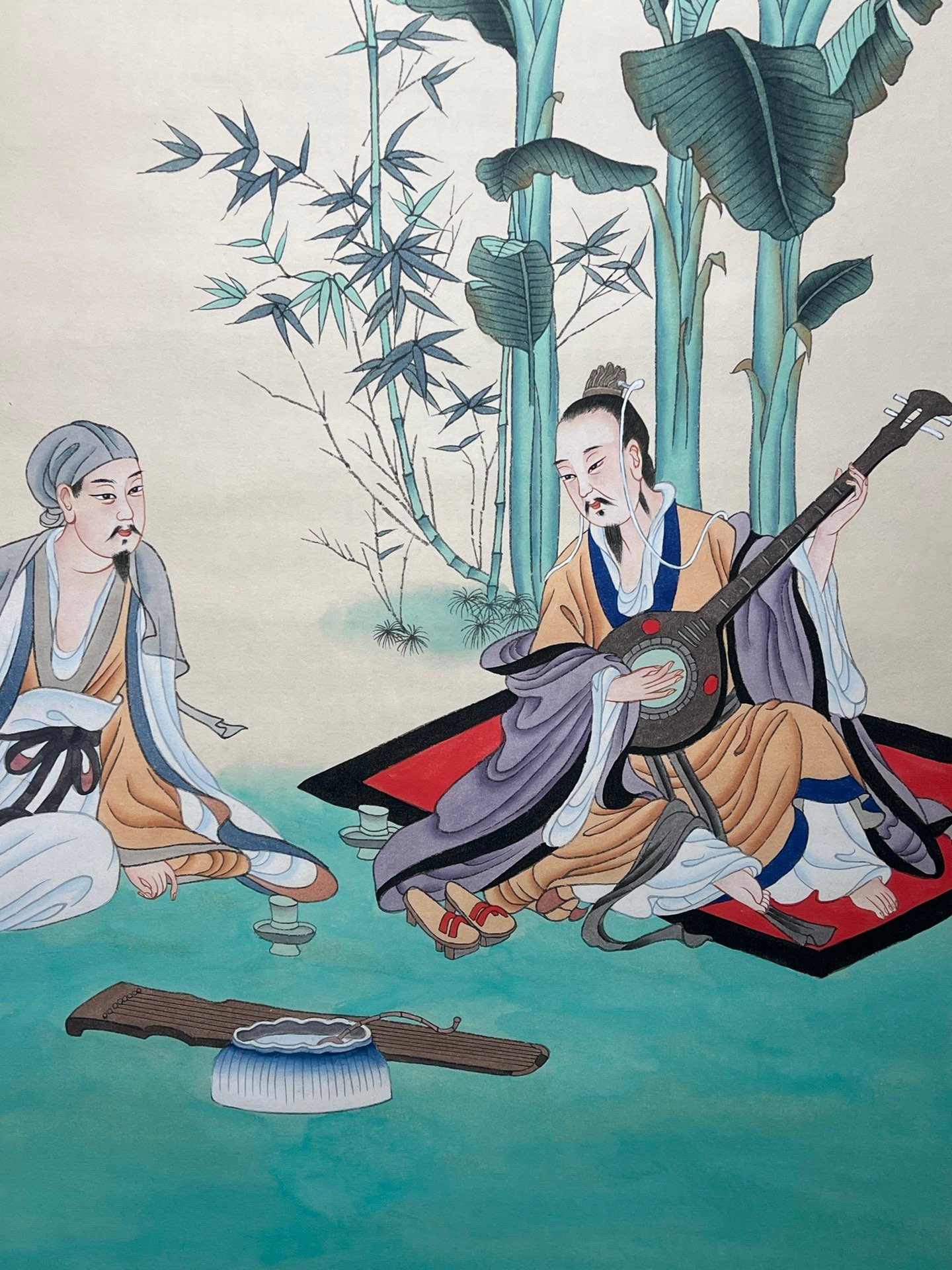 Chinese scroll painting Zhang Daqian