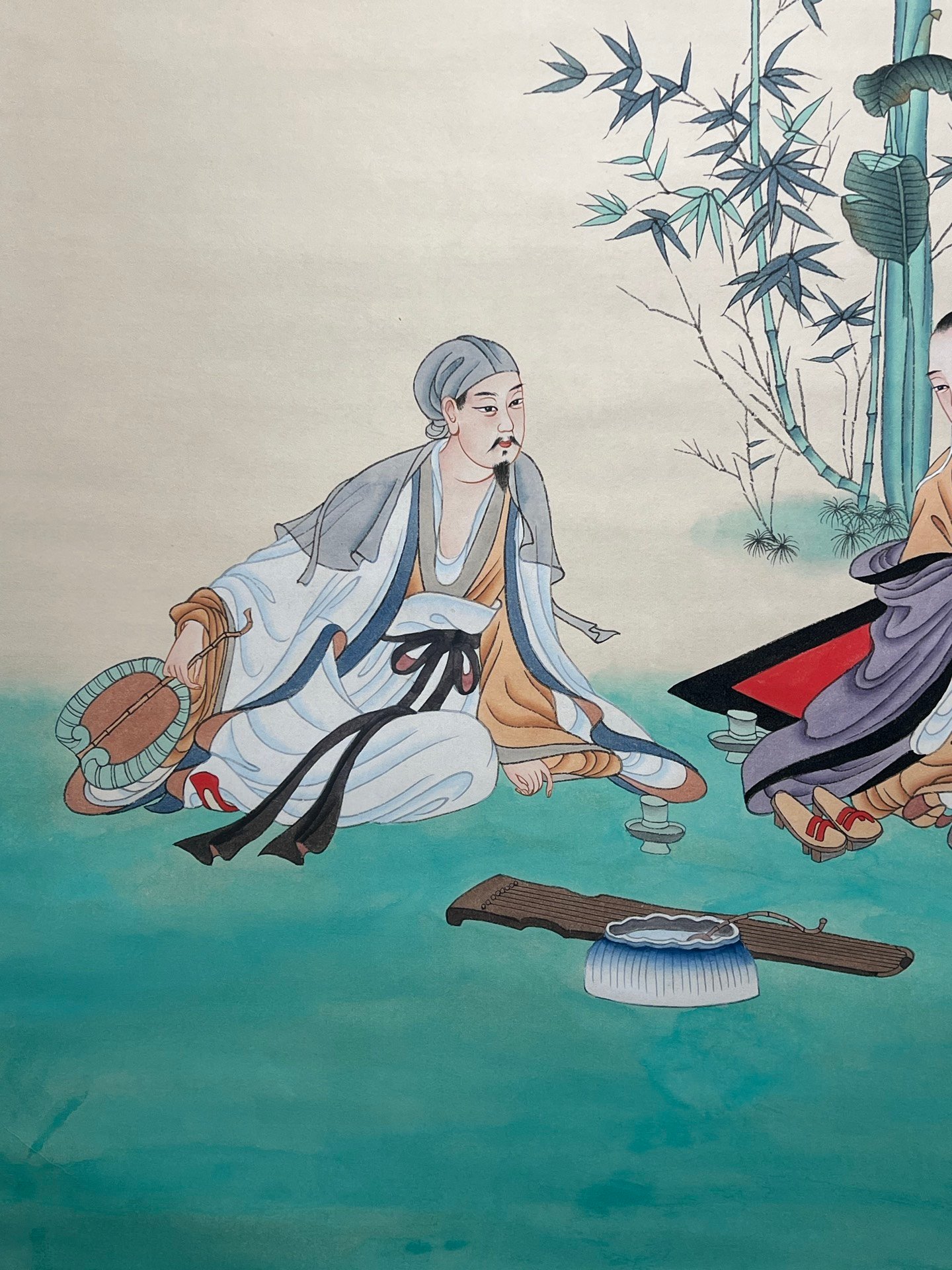 Chinese scroll painting Zhang Daqian